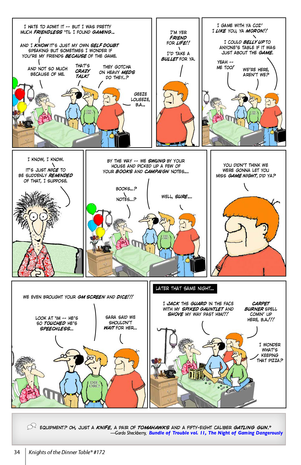 Read online Knights of the Dinner Table comic -  Issue #172 - 36