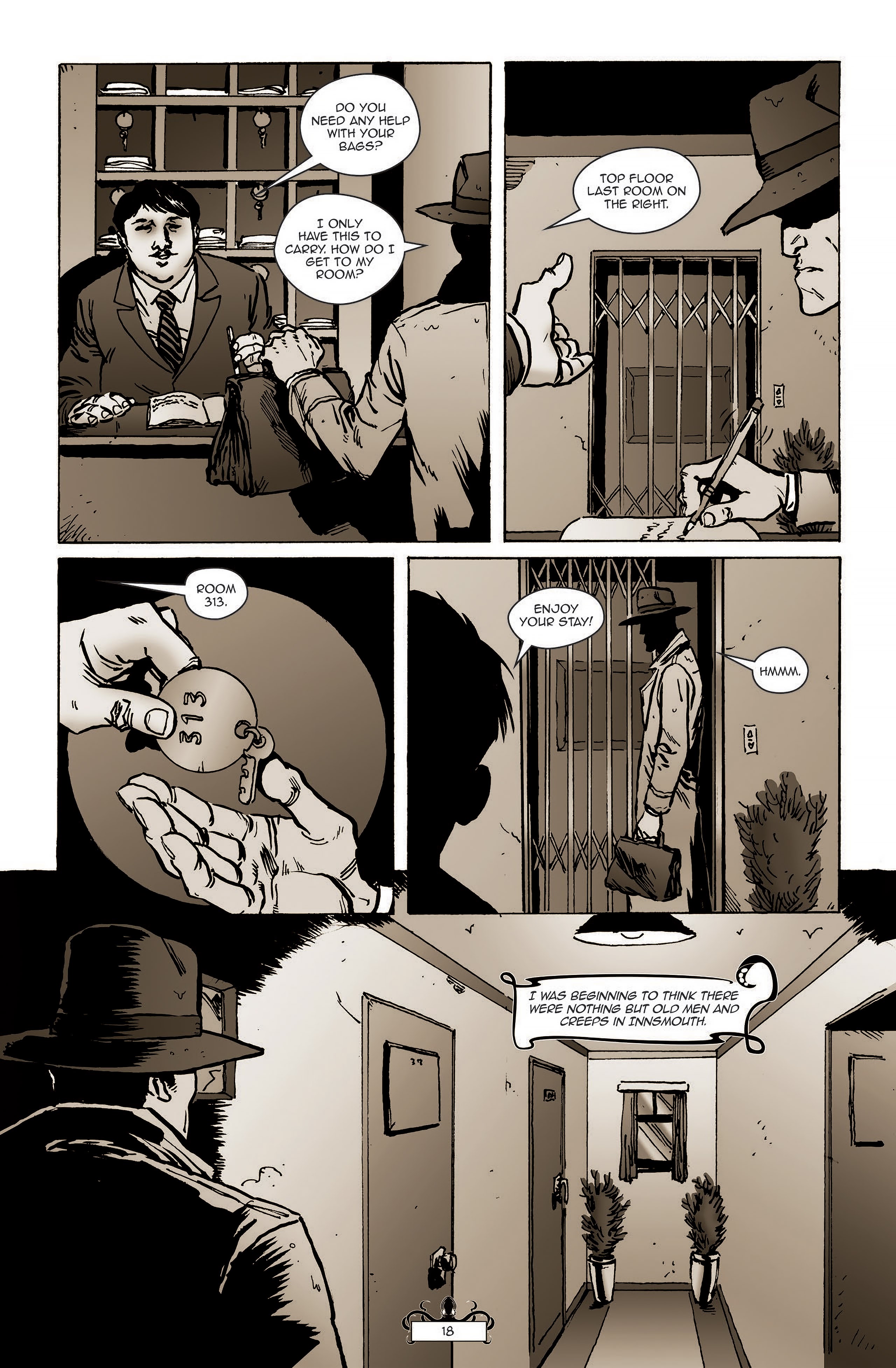 Read online Lovecraft P.I. - A Shot in the Dark comic -  Issue # TPB - 20