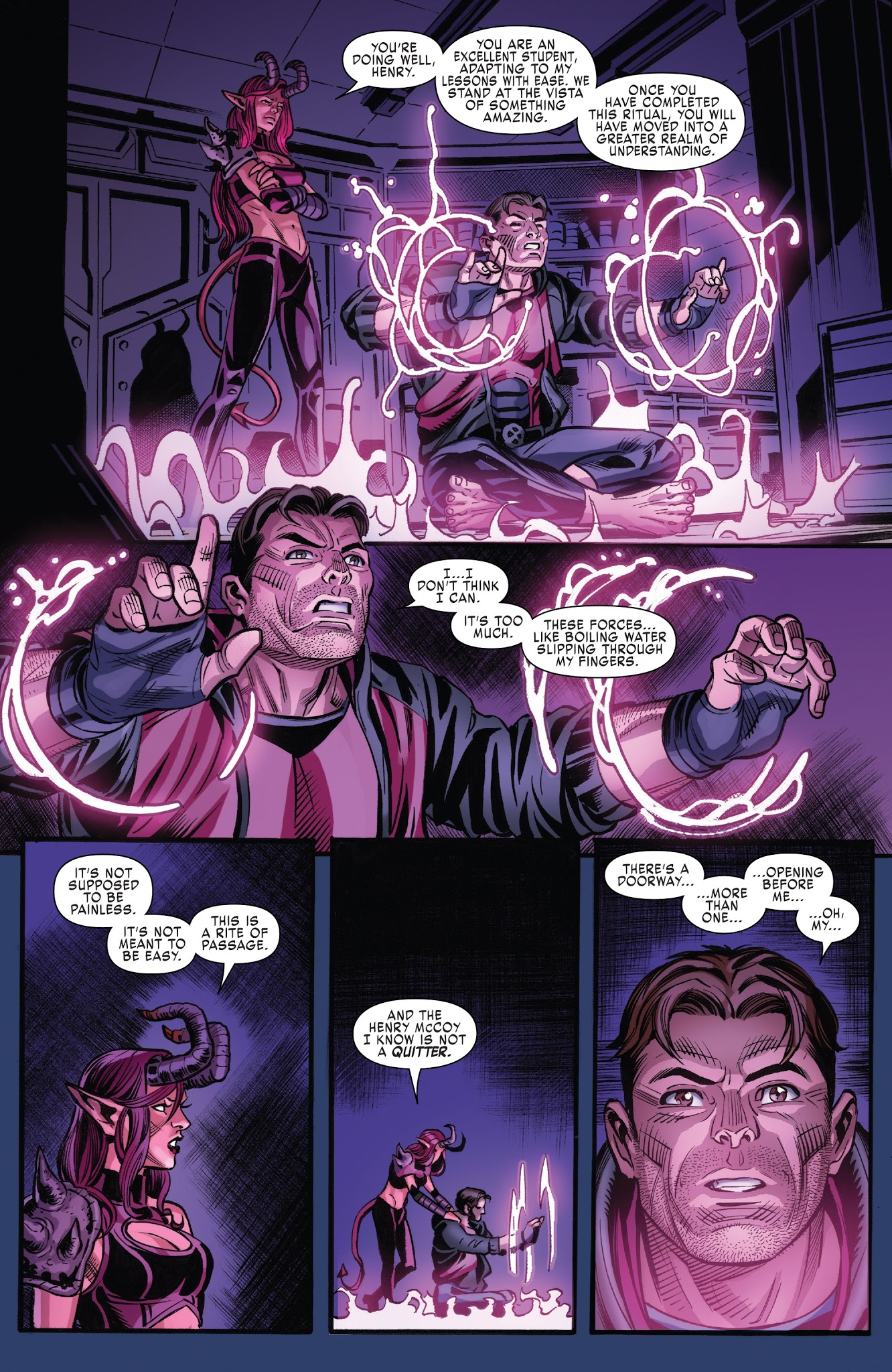 Read online X-Men: Blue comic -  Issue #10 - 15