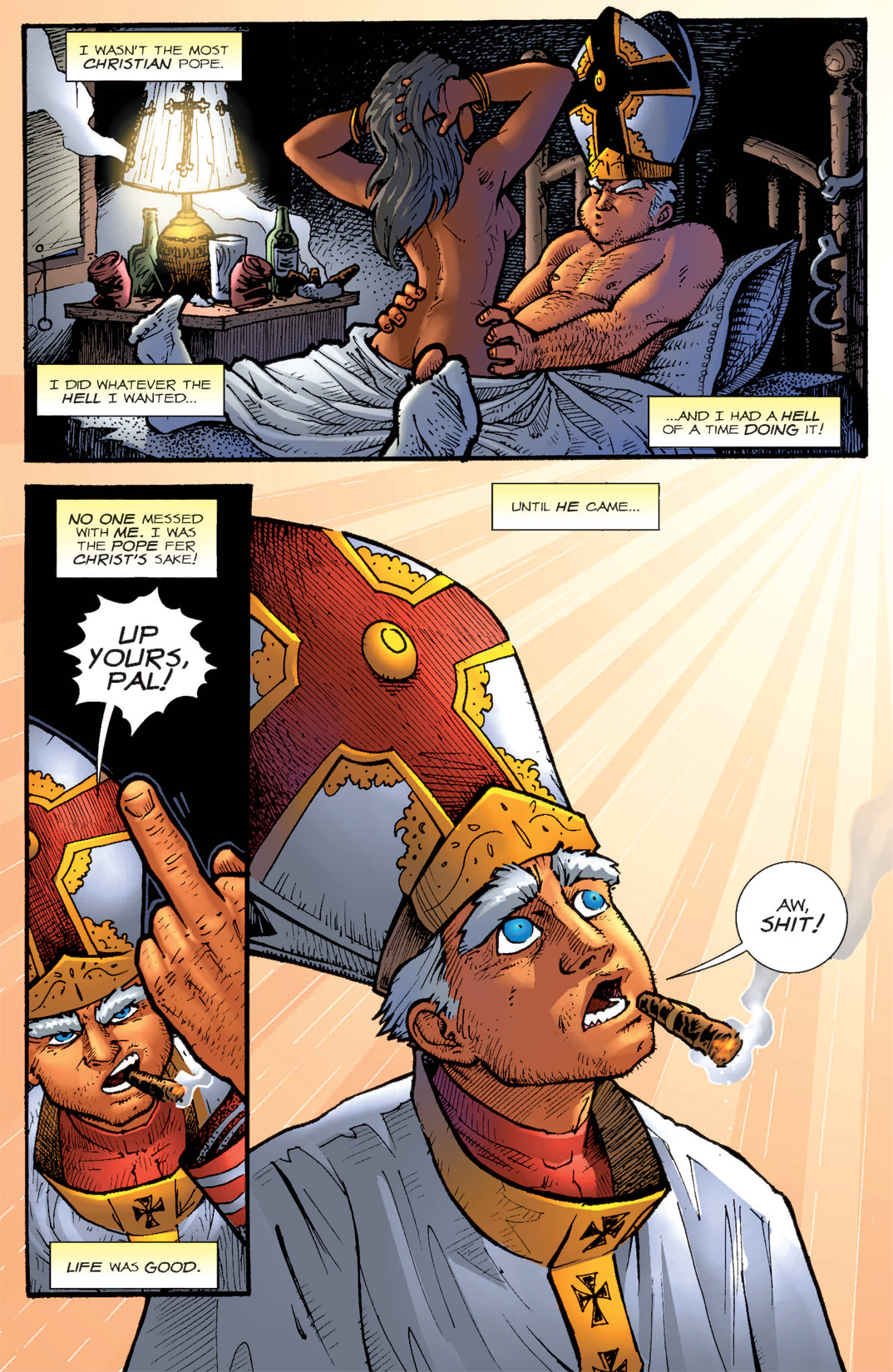 Read online Battle Pope comic -  Issue #1 - 5