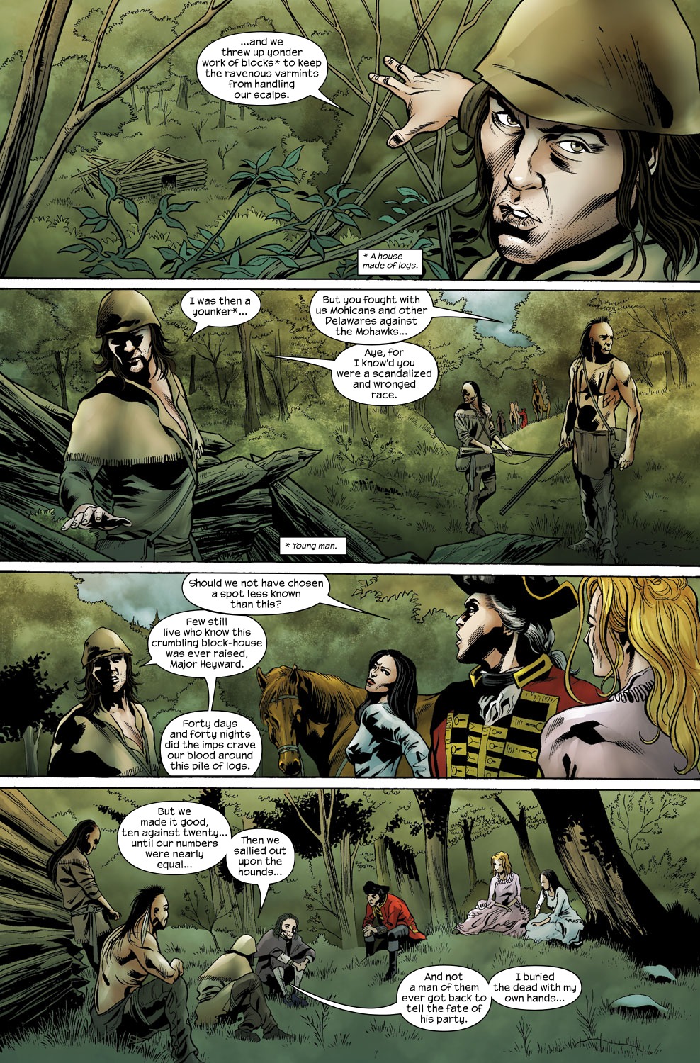 Read online The Last of the Mohicans comic -  Issue #3 - 4