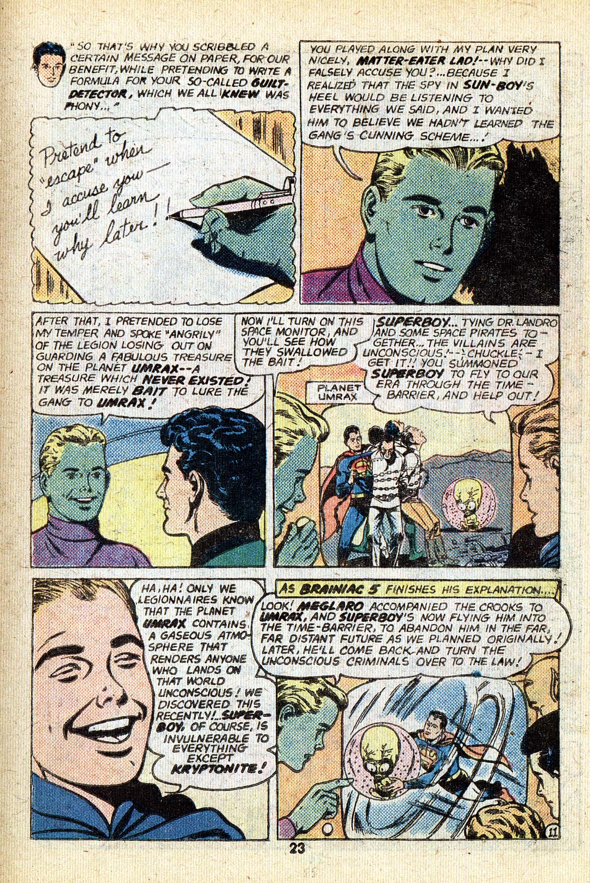 Read online Adventure Comics (1938) comic -  Issue #499 - 23