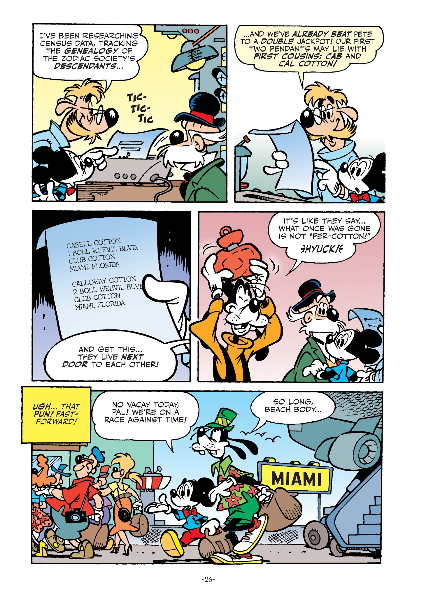 Read online Mickey and Donald: The Search For the Zodiac Stone comic -  Issue # TPB - 25