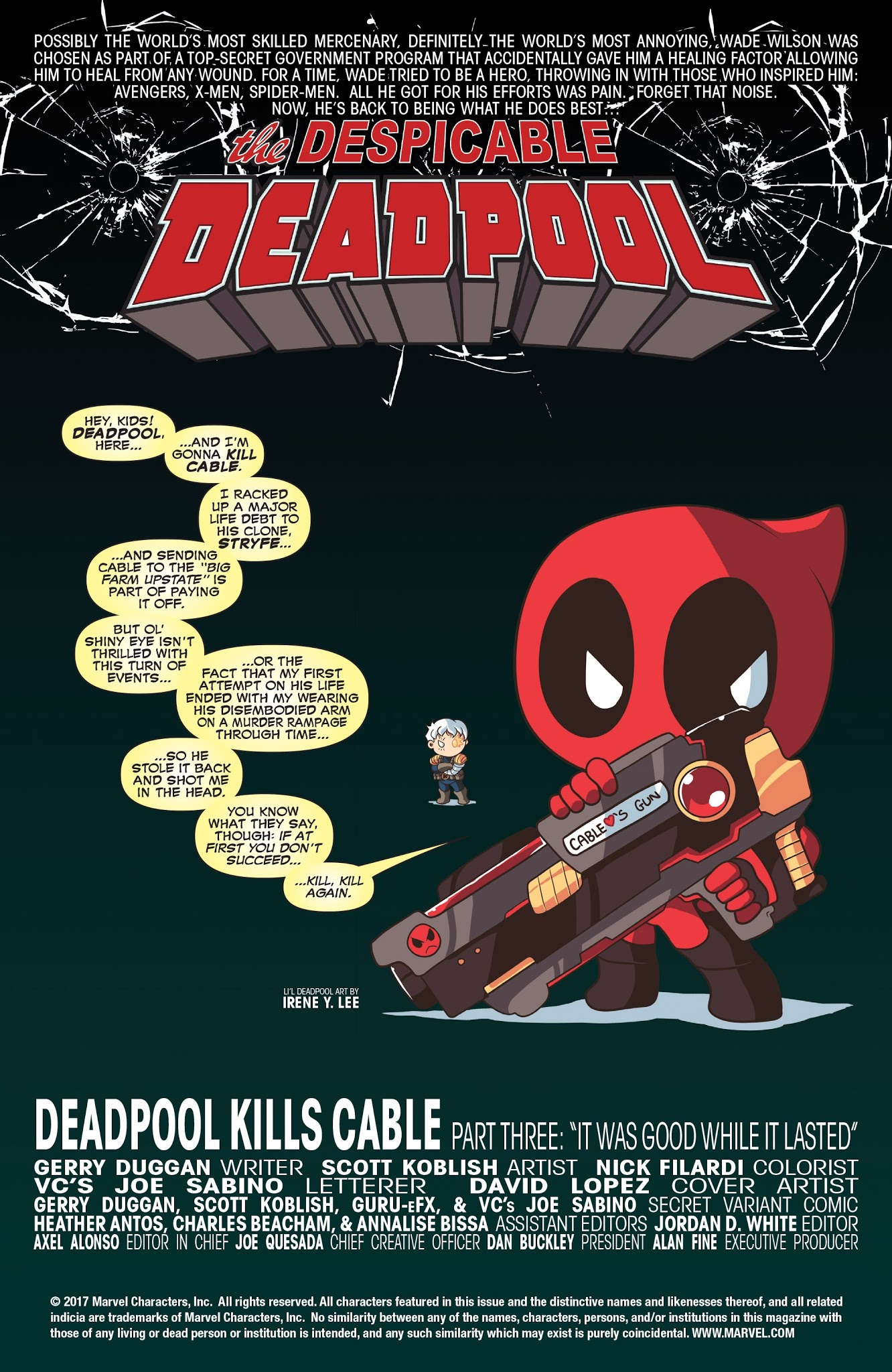 Read online Despicable Deadpool comic -  Issue #289 - 2