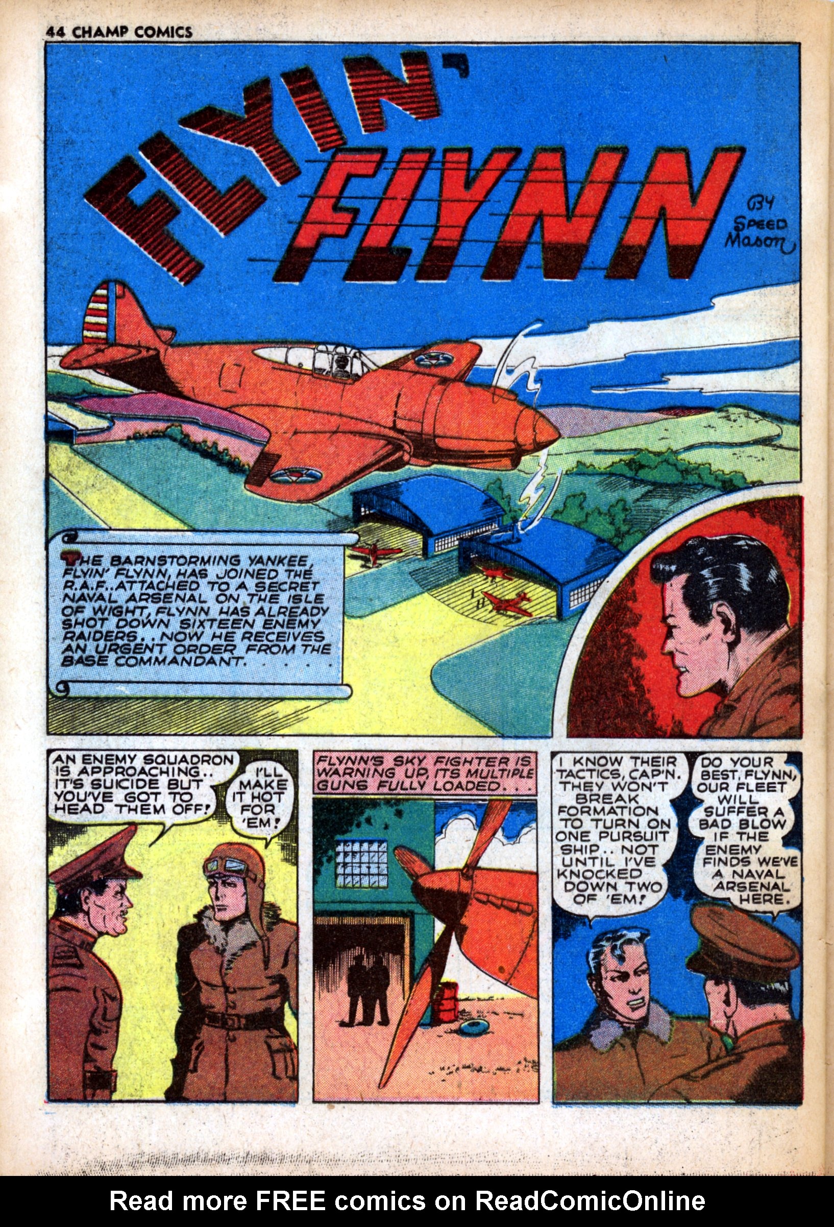 Read online Champ Comics comic -  Issue #15 - 46