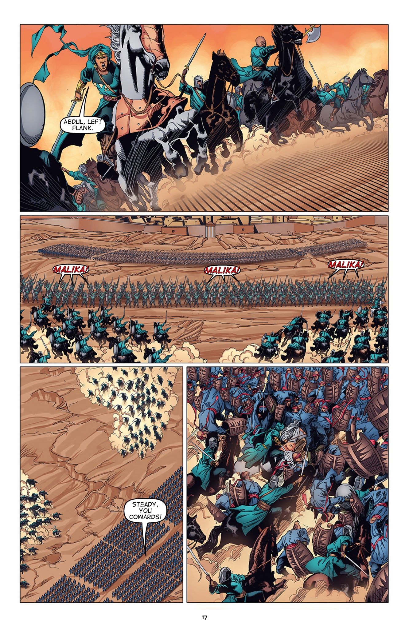 Read online Malika: Warrior Queen comic -  Issue # TPB 1 (Part 1) - 19