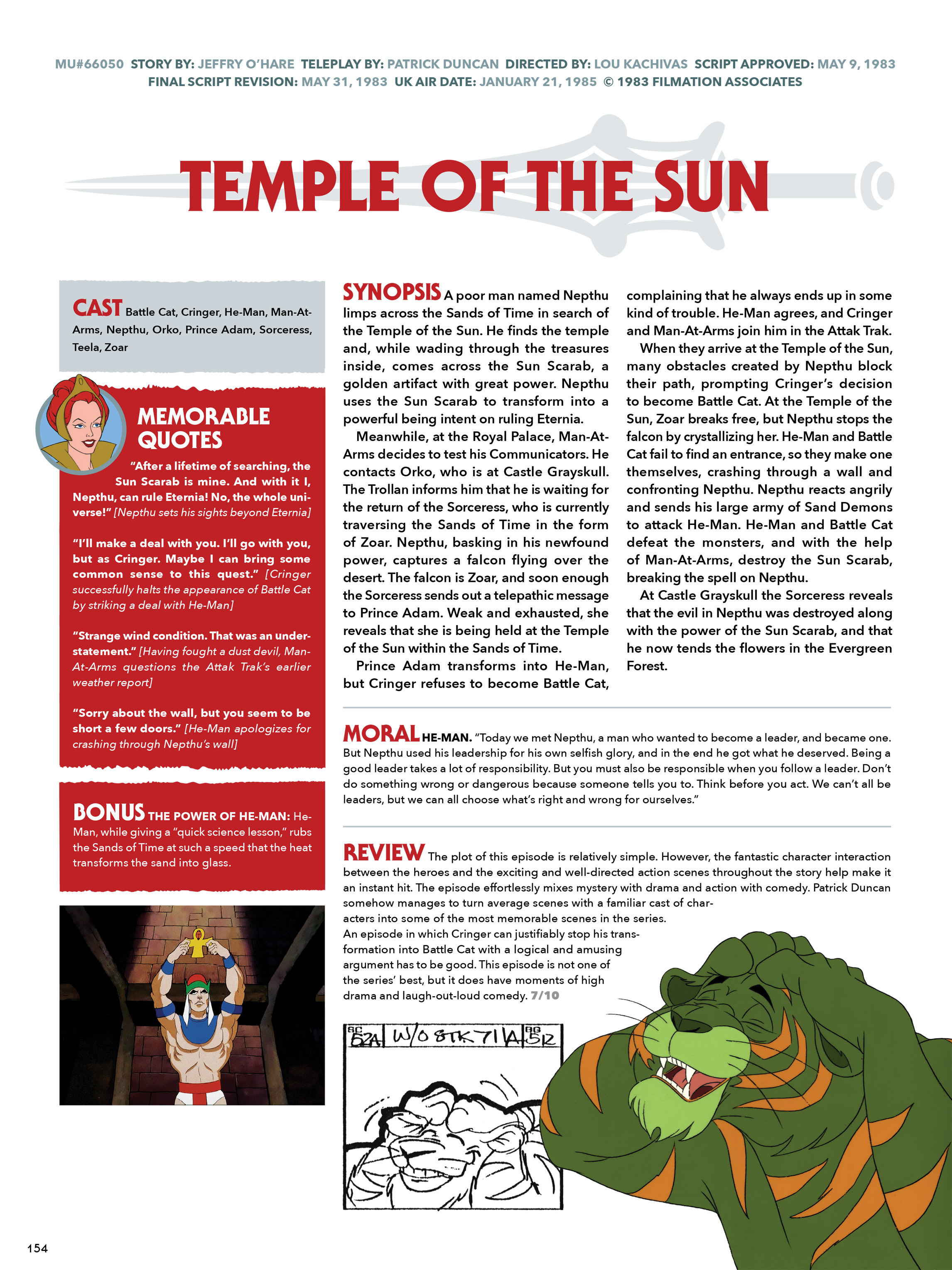 Read online He-Man and She-Ra: A Complete Guide to the Classic Animated Adventures comic -  Issue # TPB (Part 1) - 154