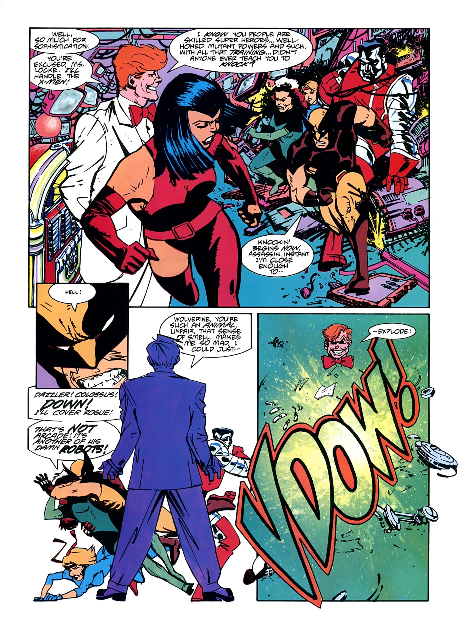 Read online Wolverine, Nick Fury: The Scorpio Connection comic -  Issue # TPB - 13