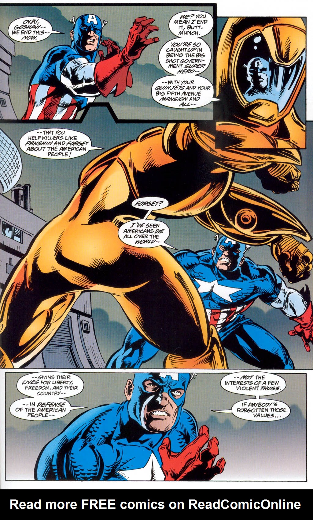 Read online Captain America/Nick Fury: Blood Truce comic -  Issue # Full - 45
