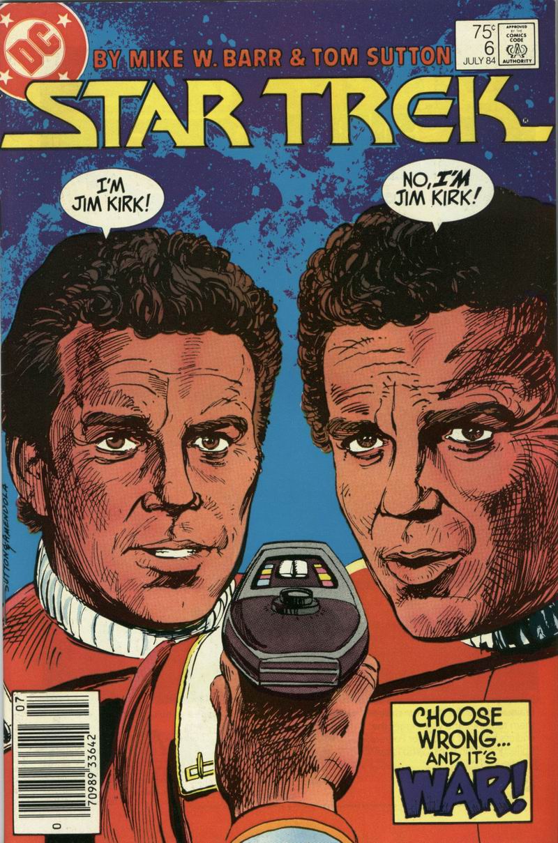 Read online Star Trek (1984) comic -  Issue #6 - 1