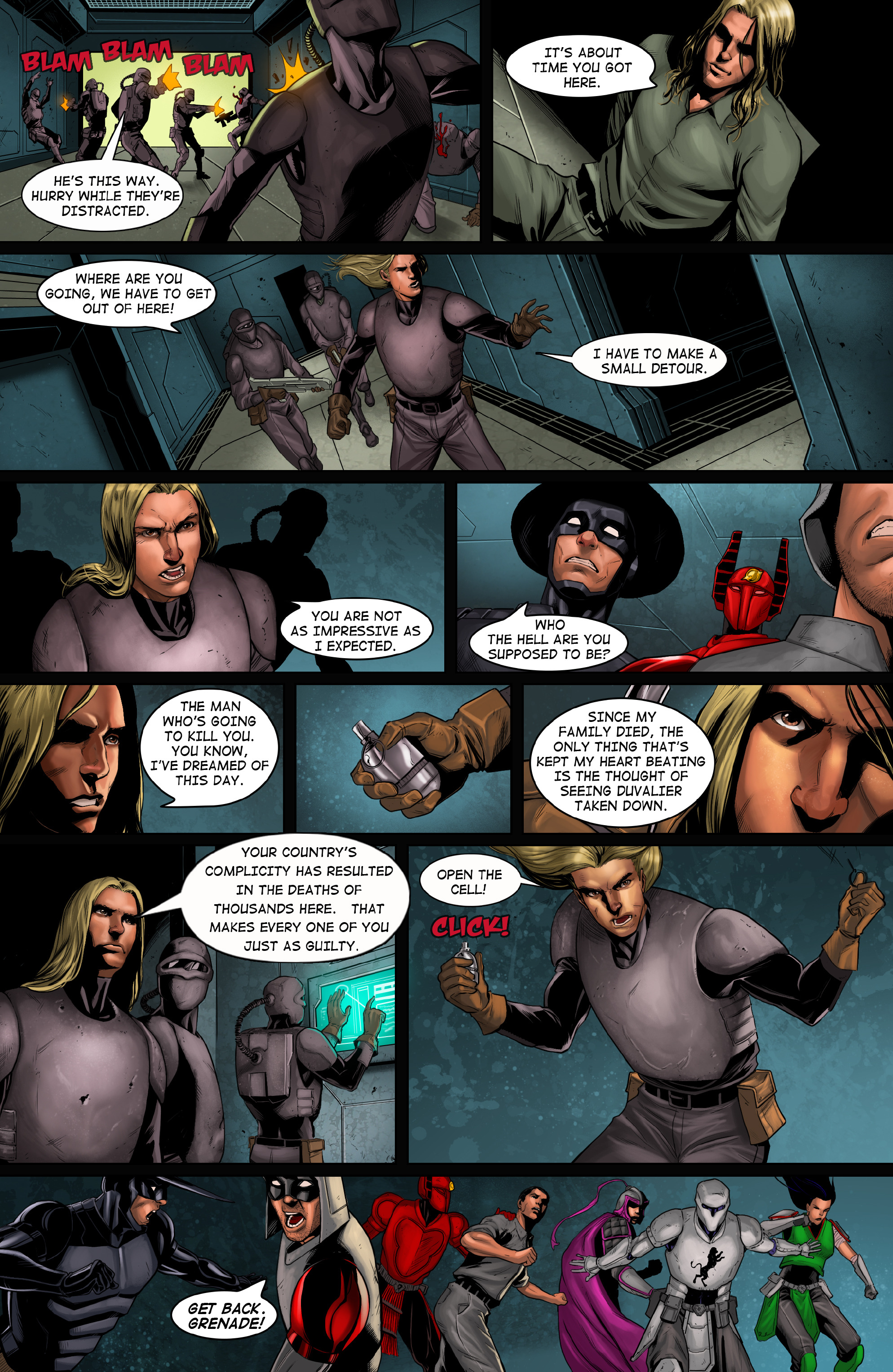 Read online The Heroes of Echo Company comic -  Issue #4 - 12