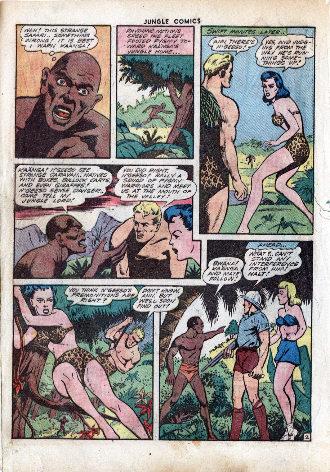 Read online Jungle Comics comic -  Issue #49 - 4