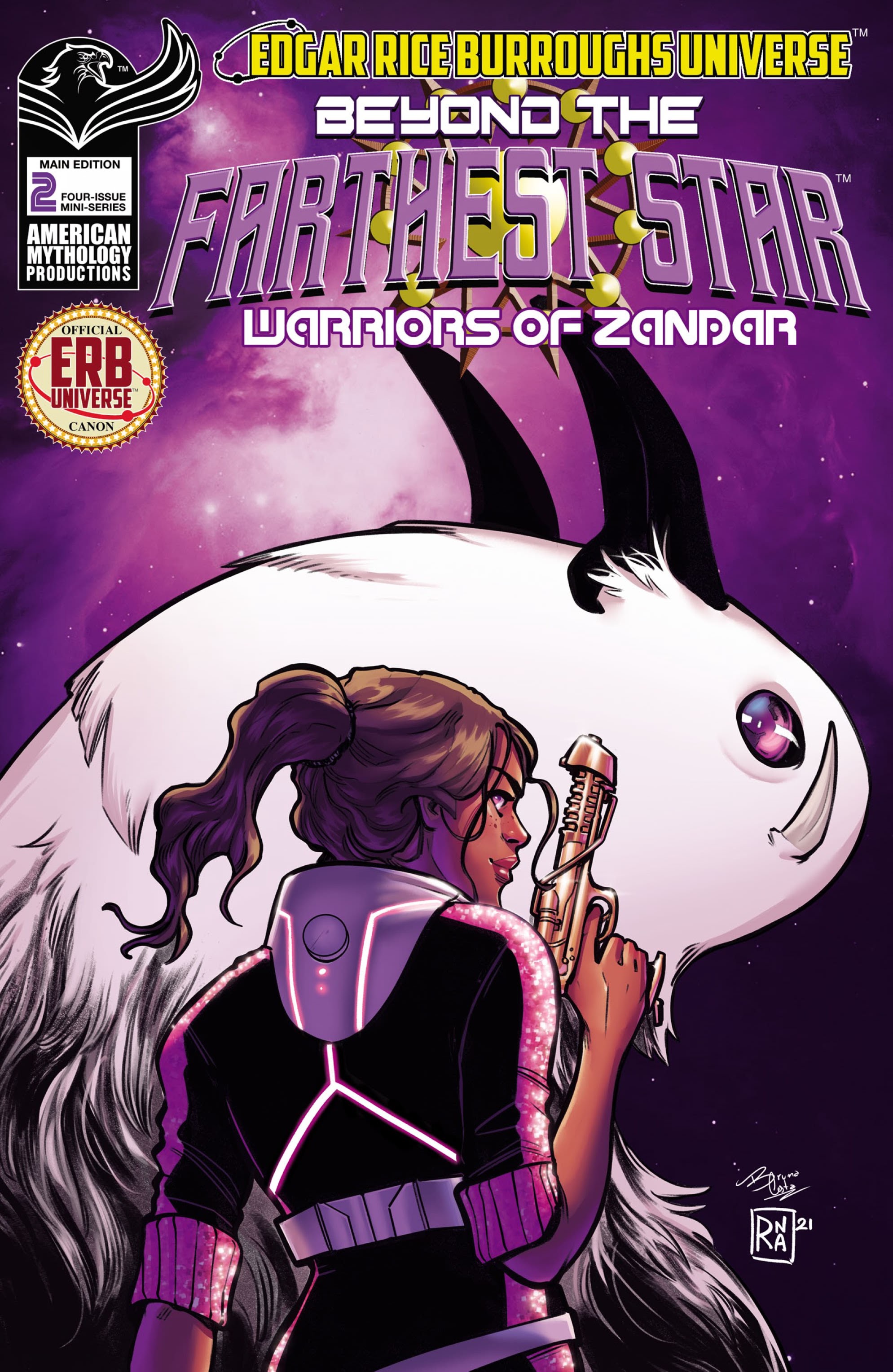 Read online Beyond the Farthest Star: Warriors of Zandar comic -  Issue #2 - 1