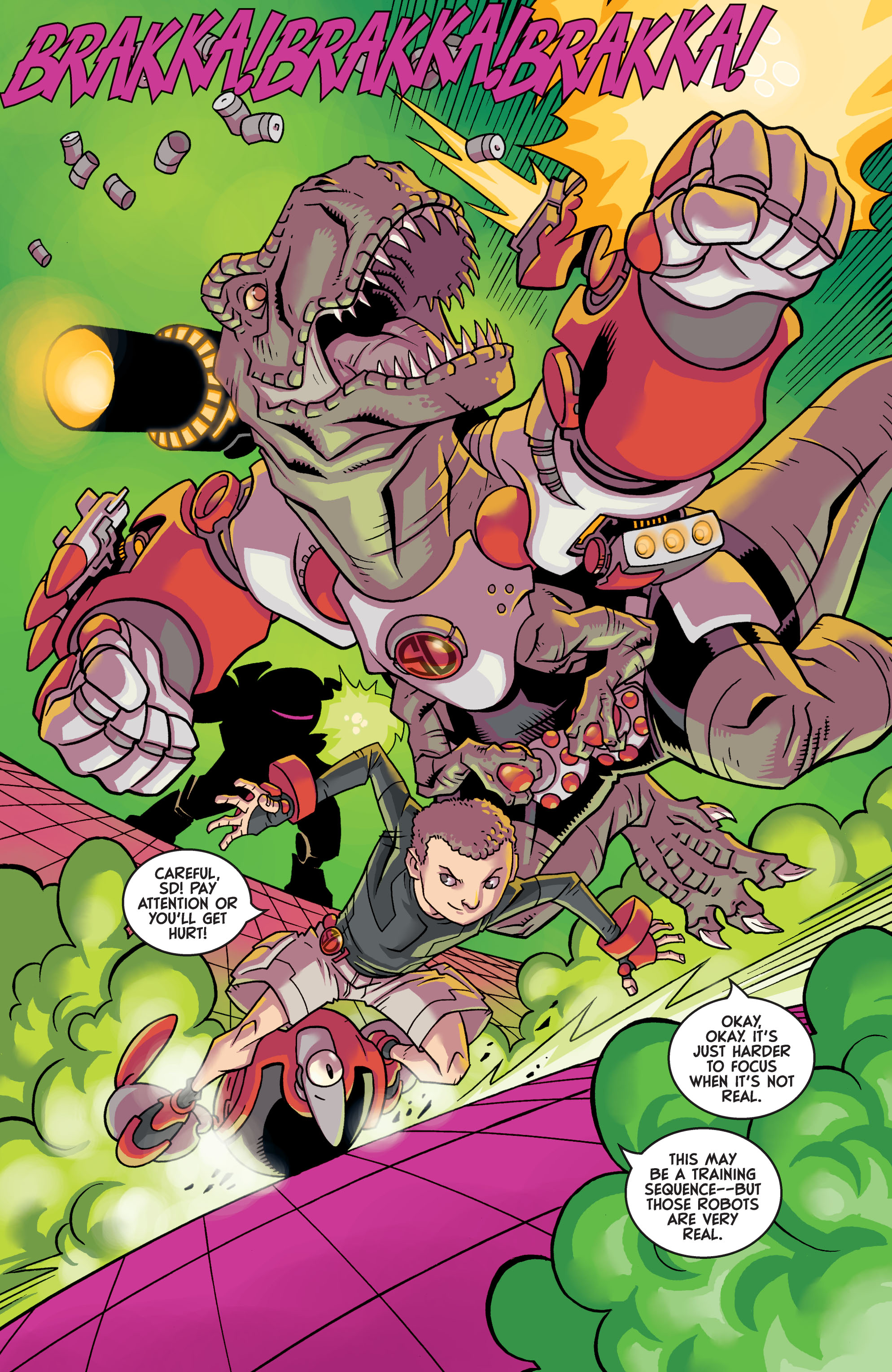 Read online Super Dinosaur (2011) comic -  Issue #7 - 4