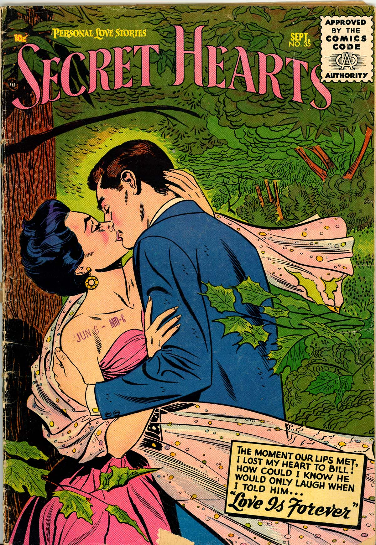 Read online Secret Hearts comic -  Issue #35 - 1
