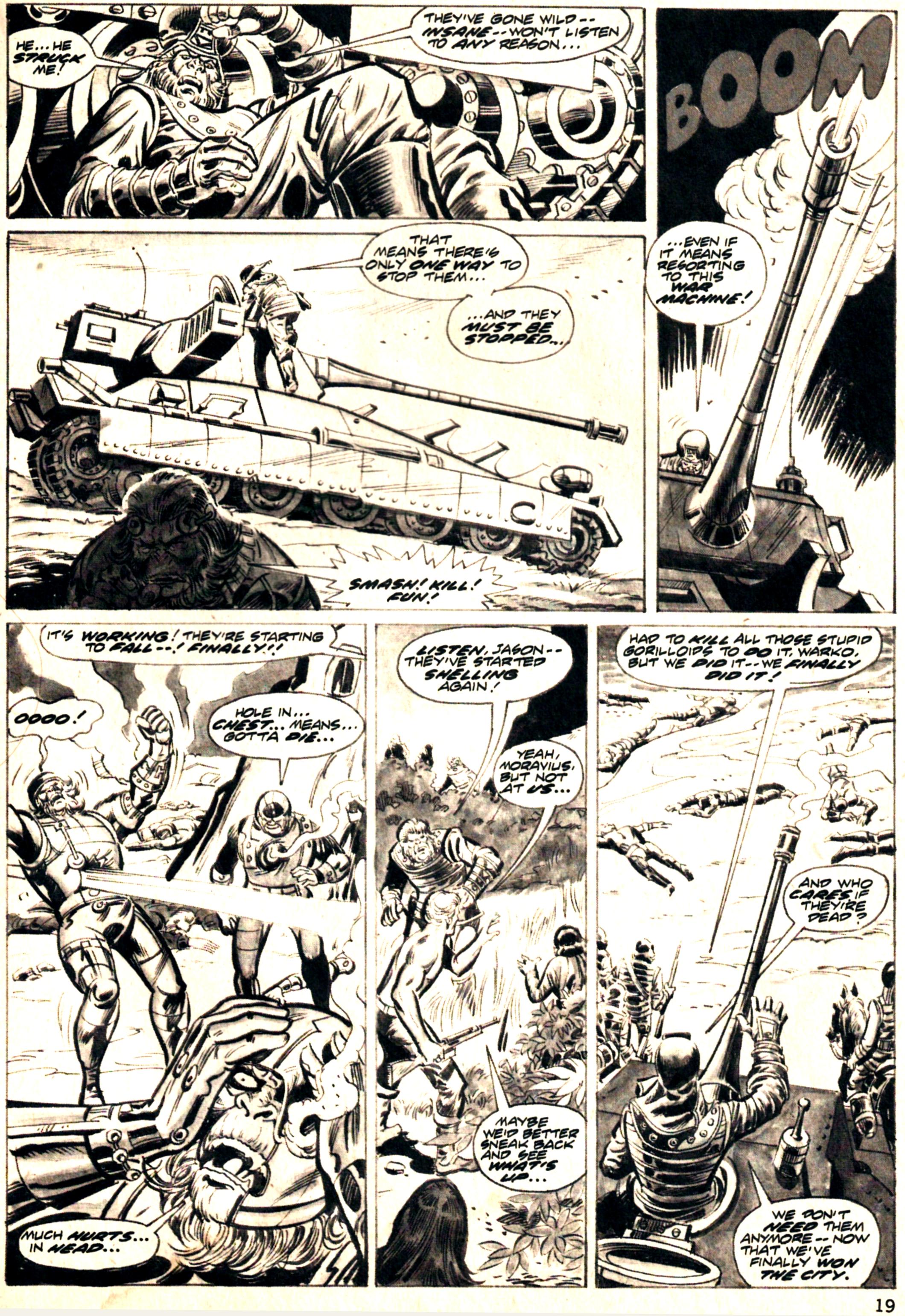 Read online Planet of the Apes comic -  Issue #28 - 19