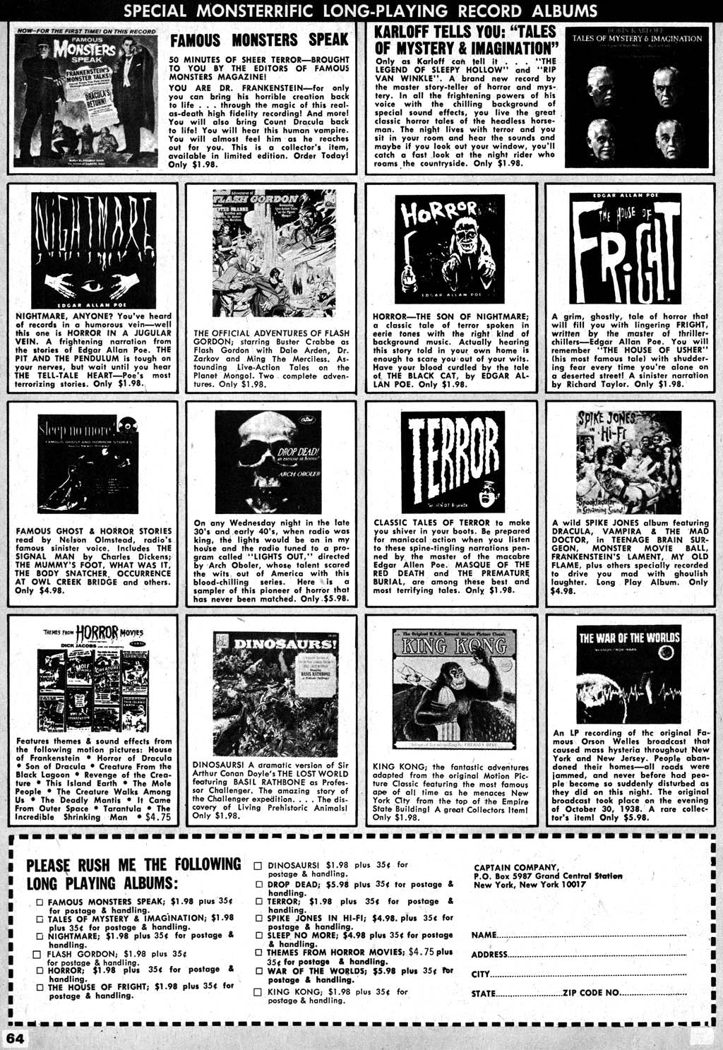 Read online Creepy (1964) comic -  Issue #29 - 63