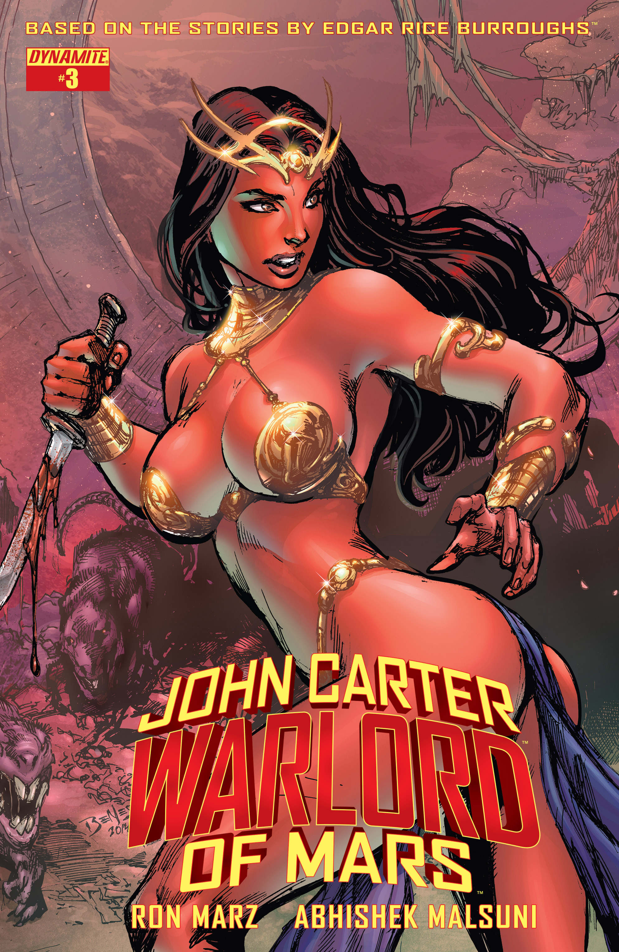 Read online John Carter, Warlord of Mars (2014) comic -  Issue #3 - 1