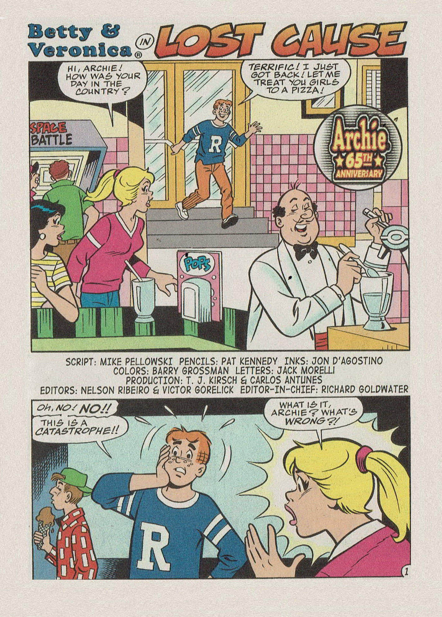 Read online Betty and Veronica Digest Magazine comic -  Issue #165 - 3