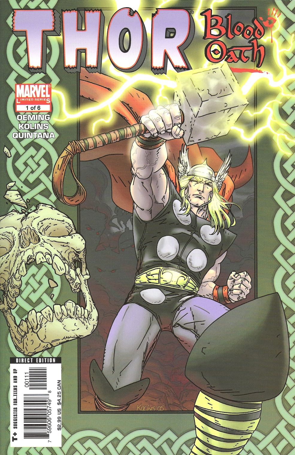 Read online Thor: Blood Oath comic -  Issue #1 - 1