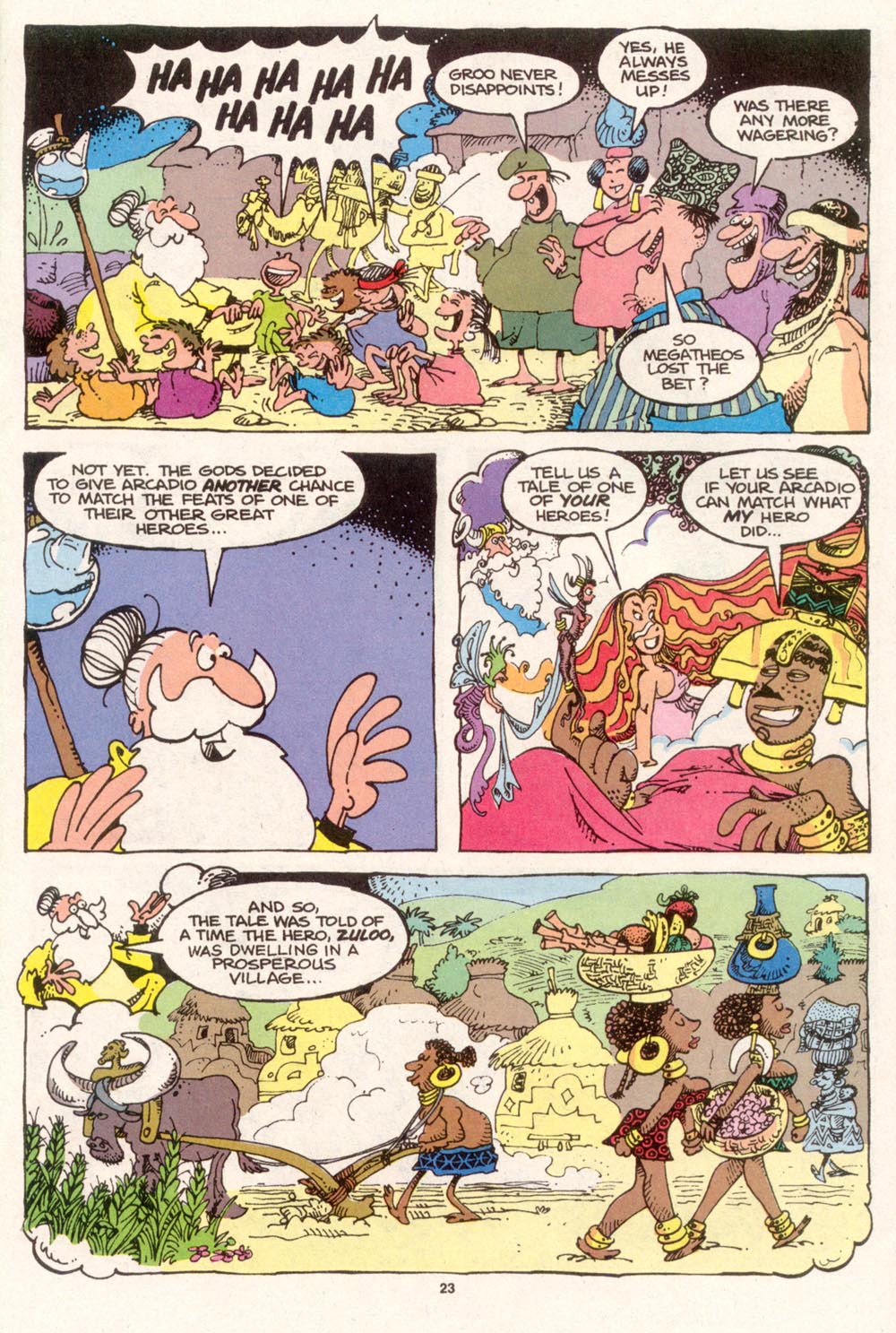 Read online Sergio Aragonés Groo the Wanderer comic -  Issue #96 - 24