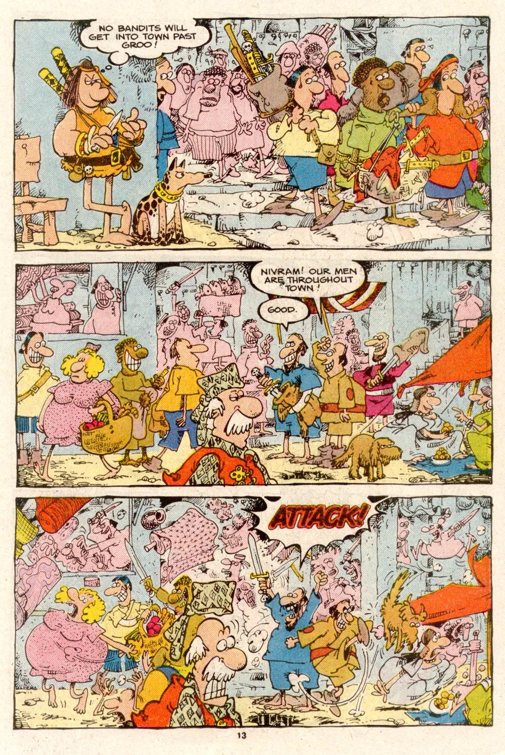 Read online Sergio Aragonés Groo the Wanderer comic -  Issue #49 - 13