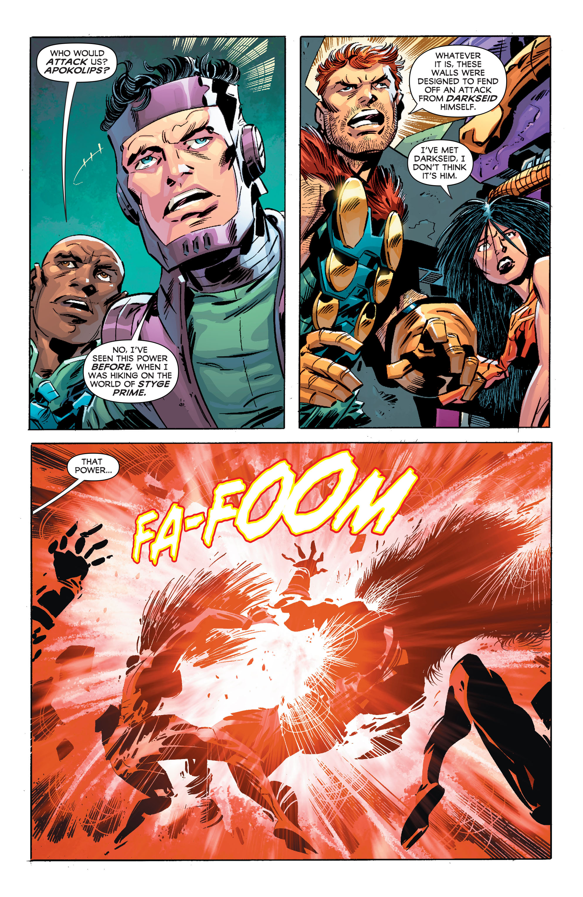 Read online Infinity Man and the Forever People comic -  Issue #4 - 20