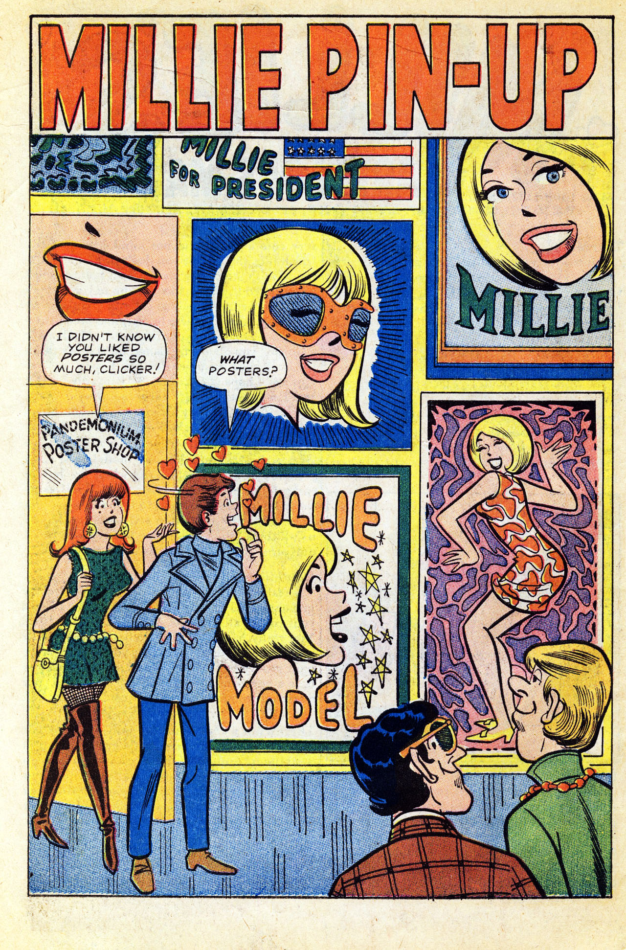 Read online Millie the Model comic -  Issue #162 - 34
