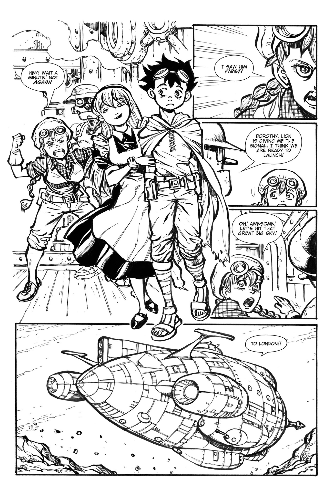 Read online The Steam League comic -  Issue #2 - 19