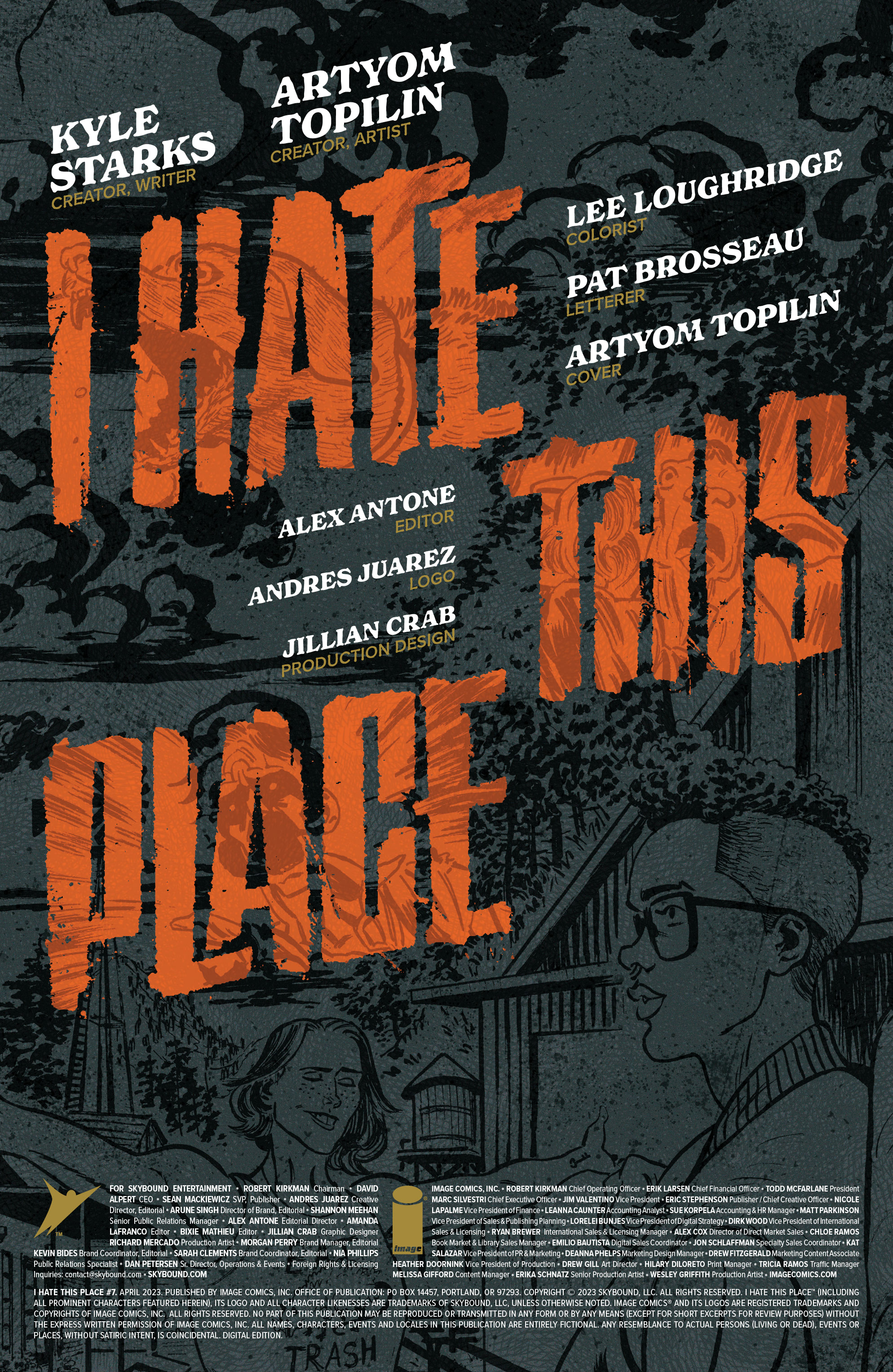 Read online I Hate This Place comic -  Issue #7 - 2