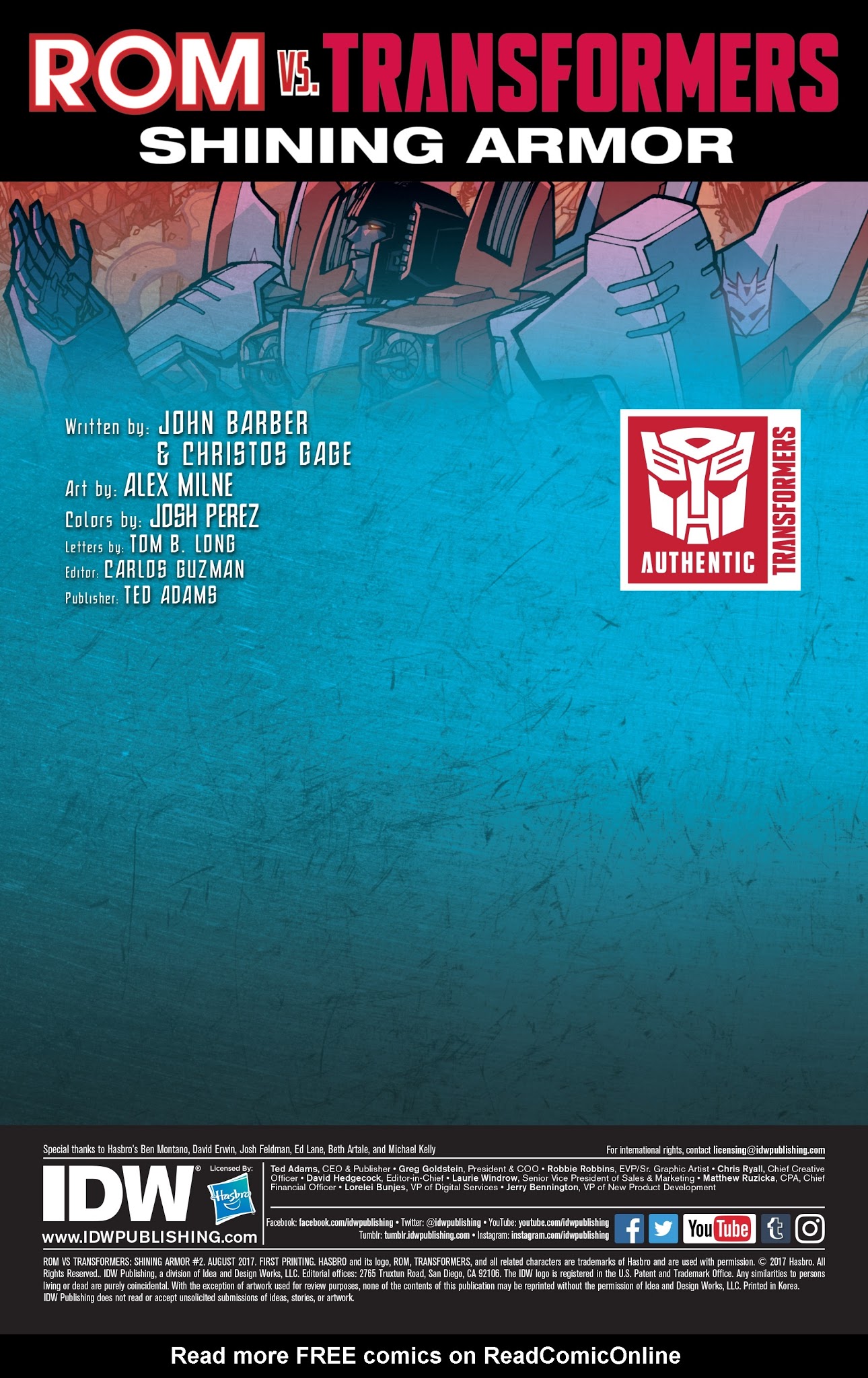 Read online ROM vs. Transformers: Shining Armor comic -  Issue #2 - 2