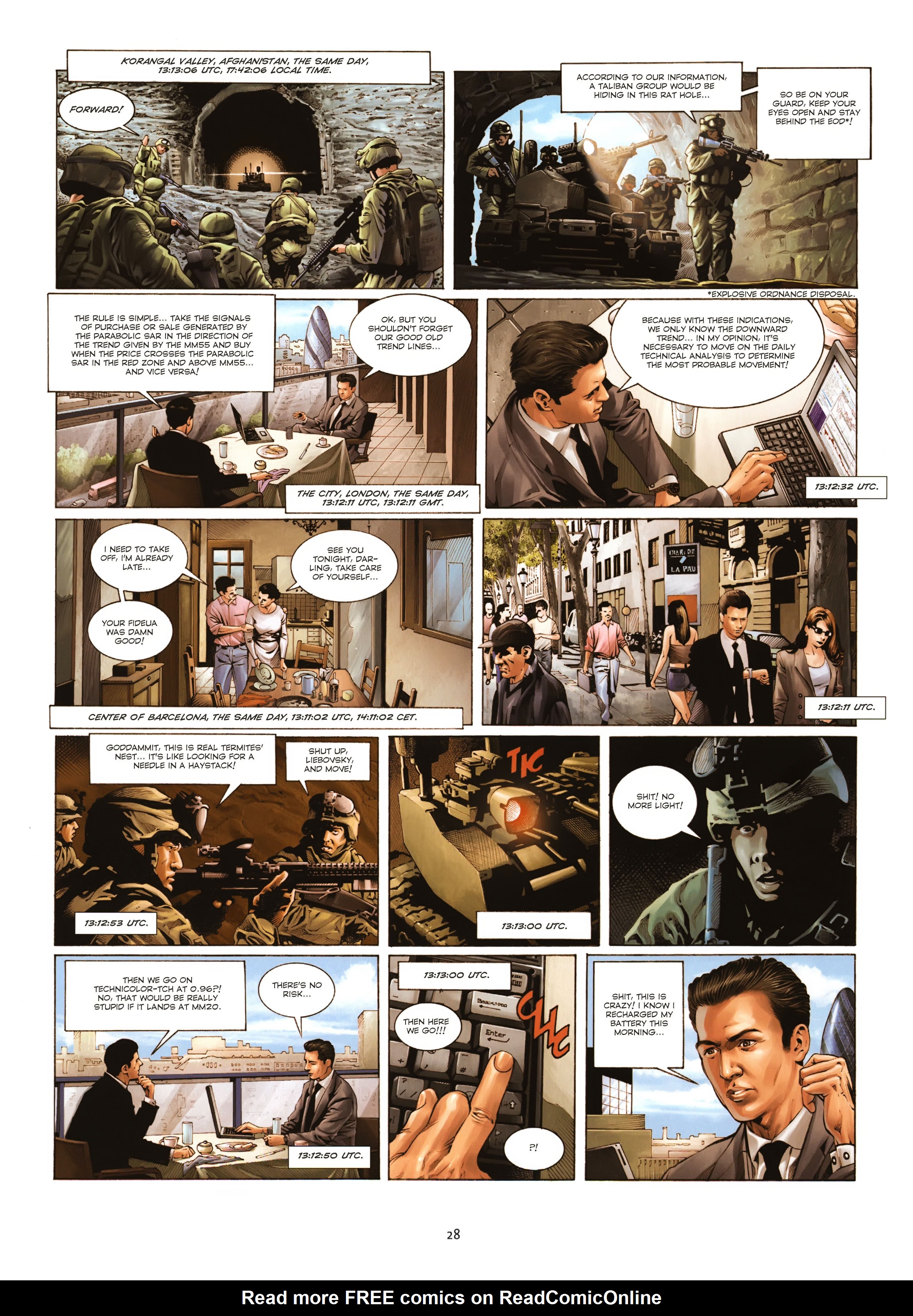 Read online Prometheus comic -  Issue #4 - 29