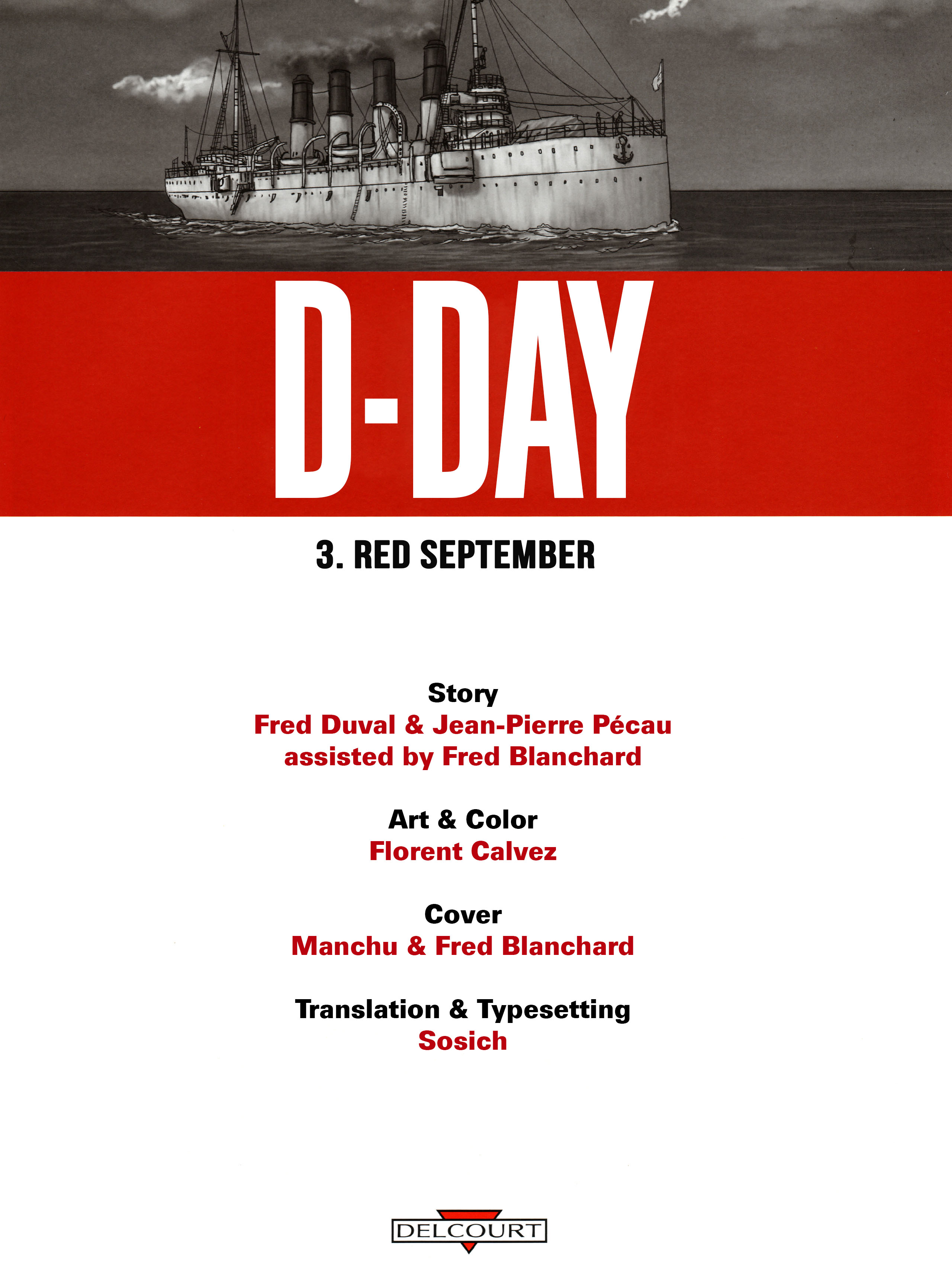 Read online D-Day comic -  Issue #3 - 4