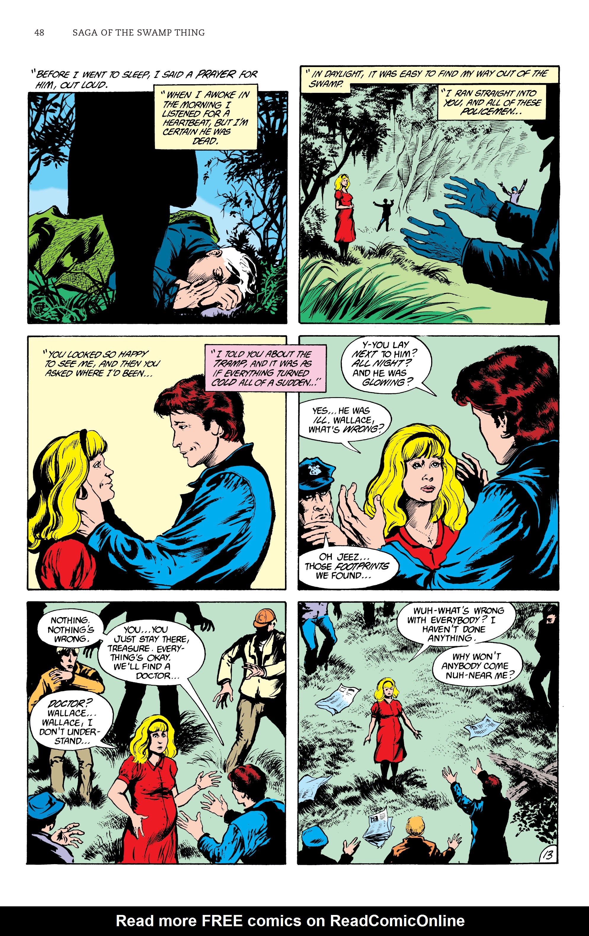 Read online Saga of the Swamp Thing comic -  Issue # TPB 3 (Part 1) - 48