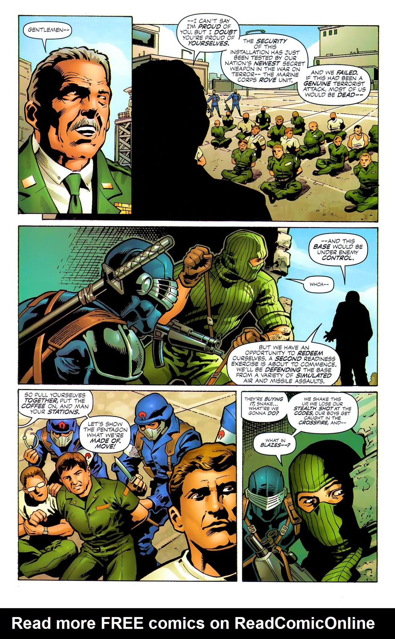 Read online G.I. Joe Reloaded comic -  Issue #7 - 20