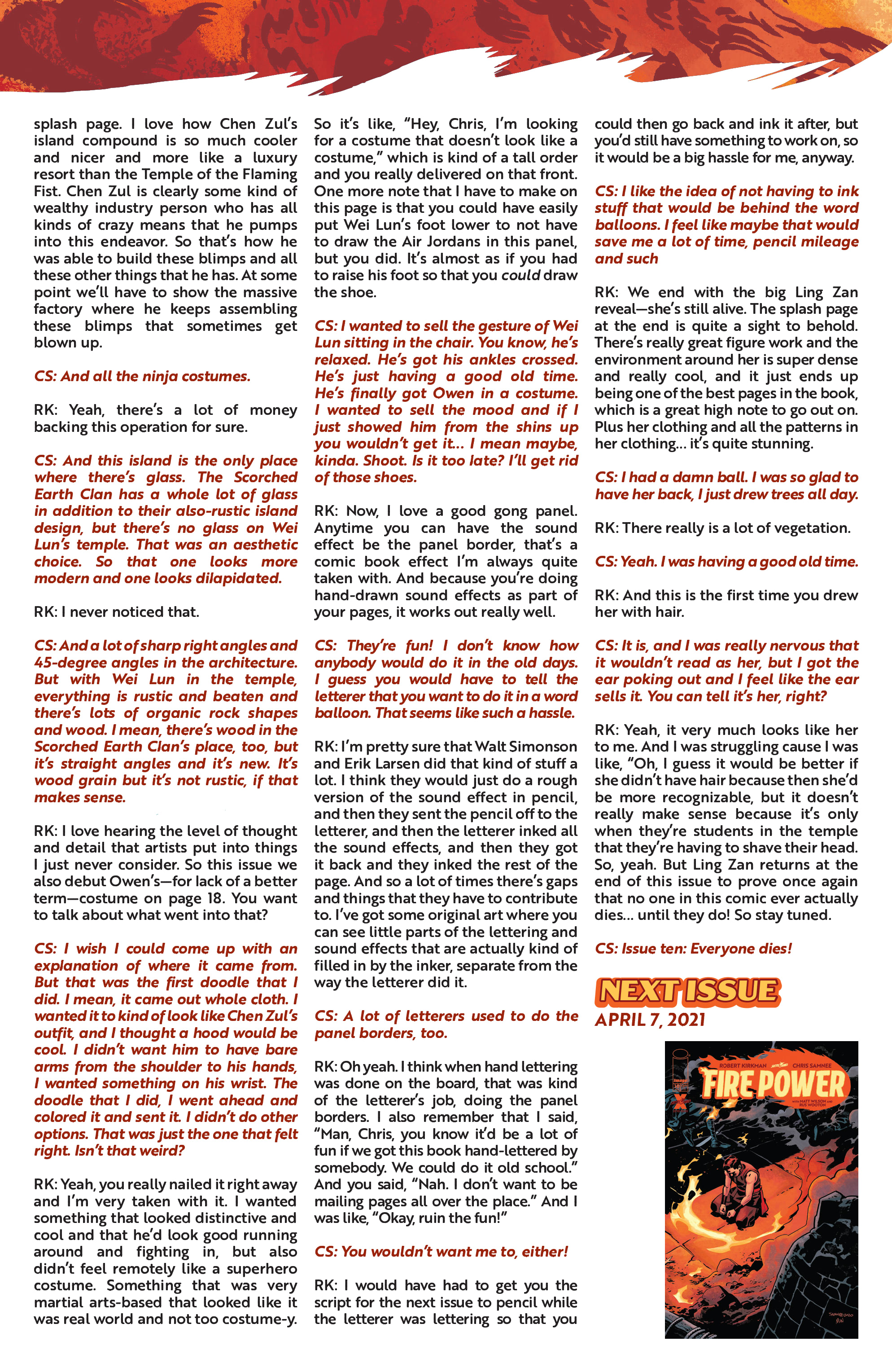 Read online Fire Power comic -  Issue #9 - 26
