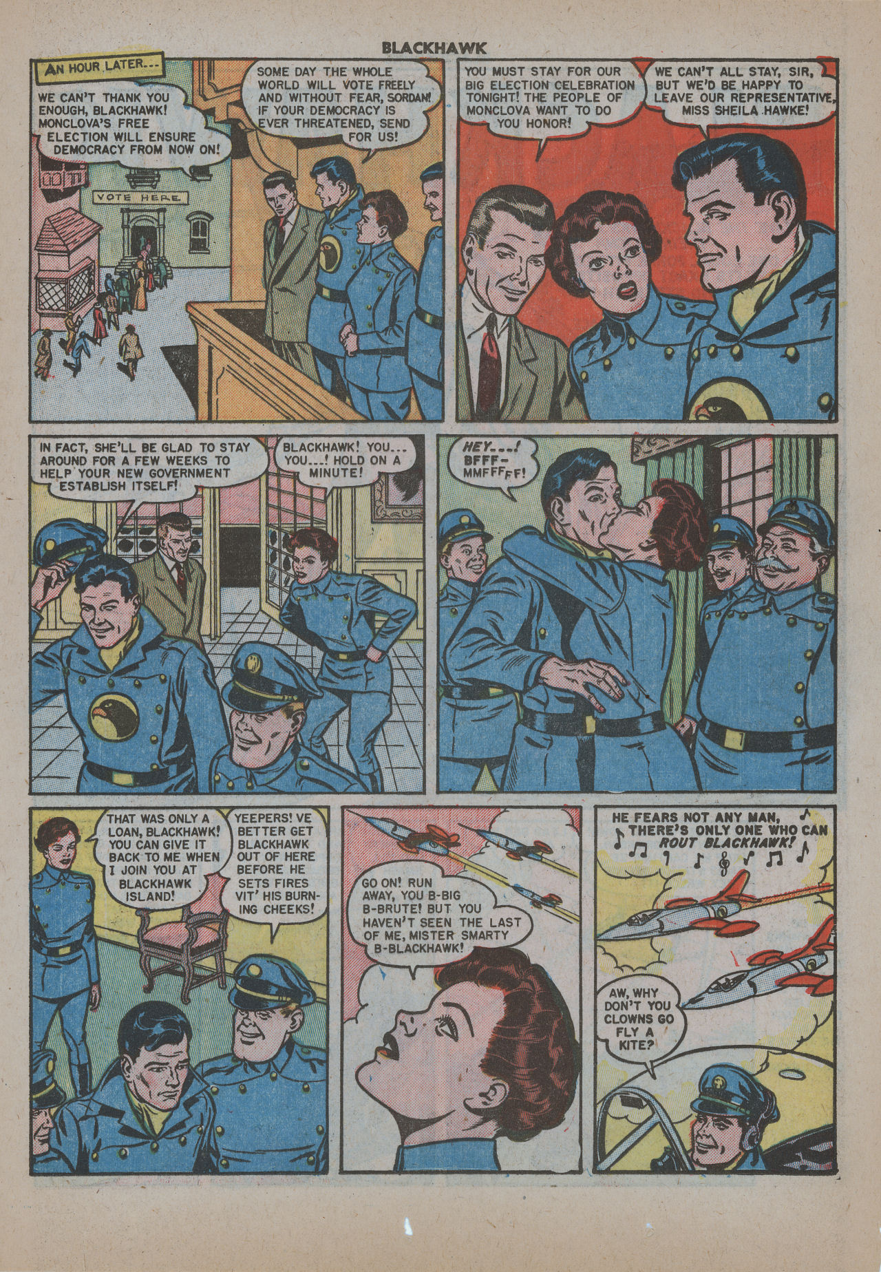 Read online Blackhawk (1957) comic -  Issue #40 - 26