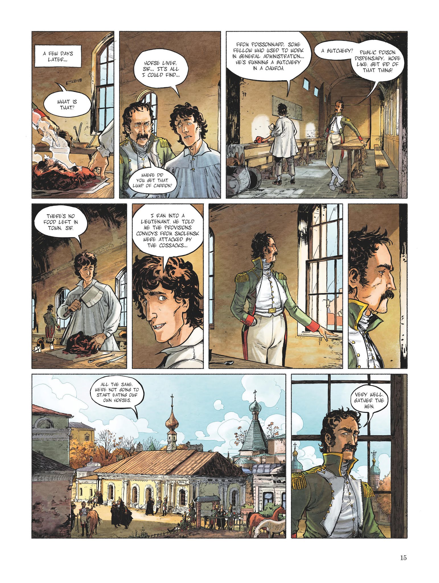 Read online Berezina comic -  Issue #2 - 13