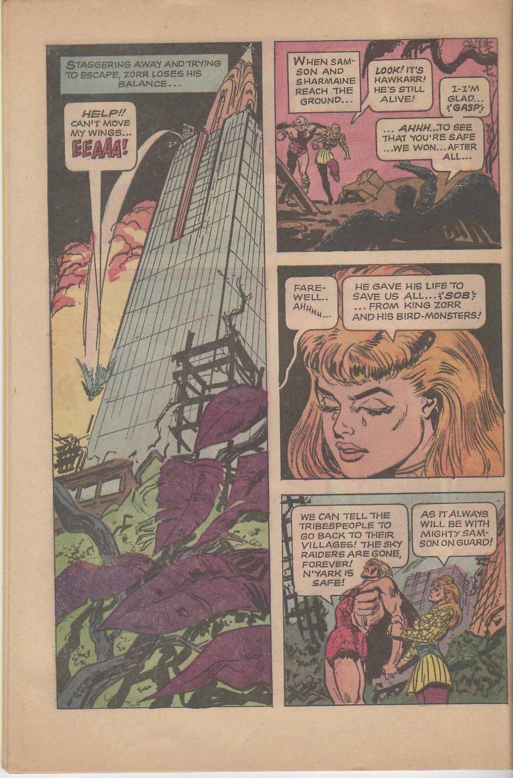 Read online Mighty Samson (1964) comic -  Issue #18 - 32