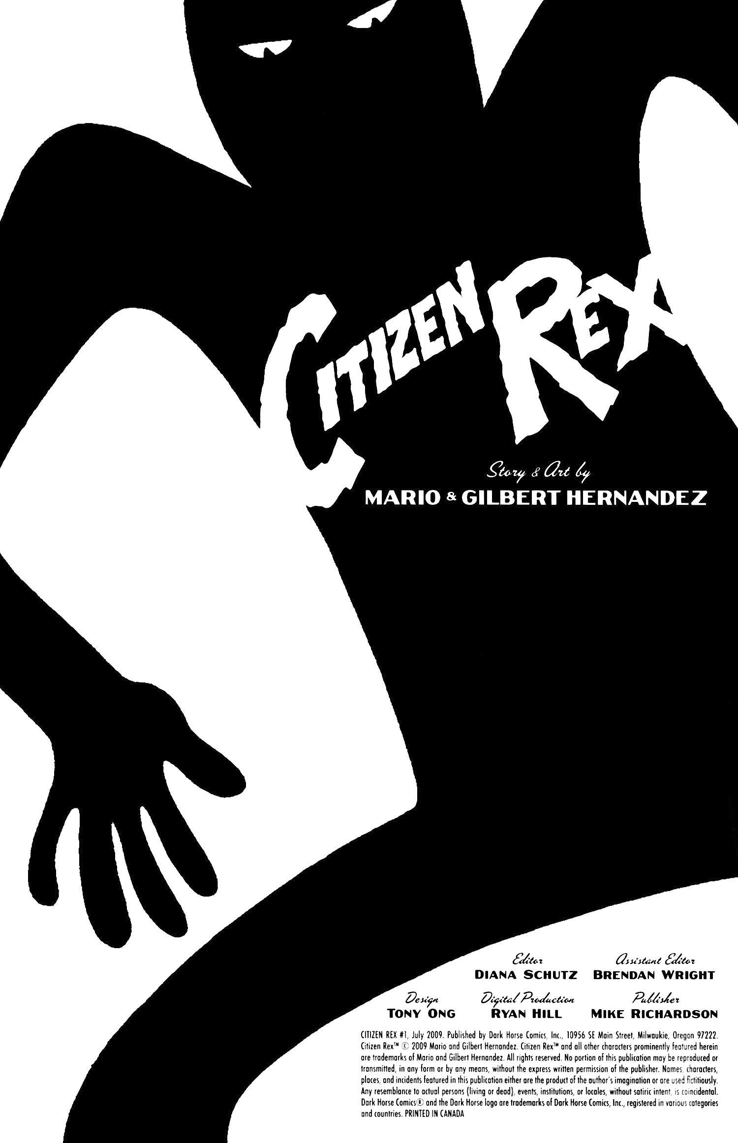 Read online Citizen Rex comic -  Issue #1 - 2