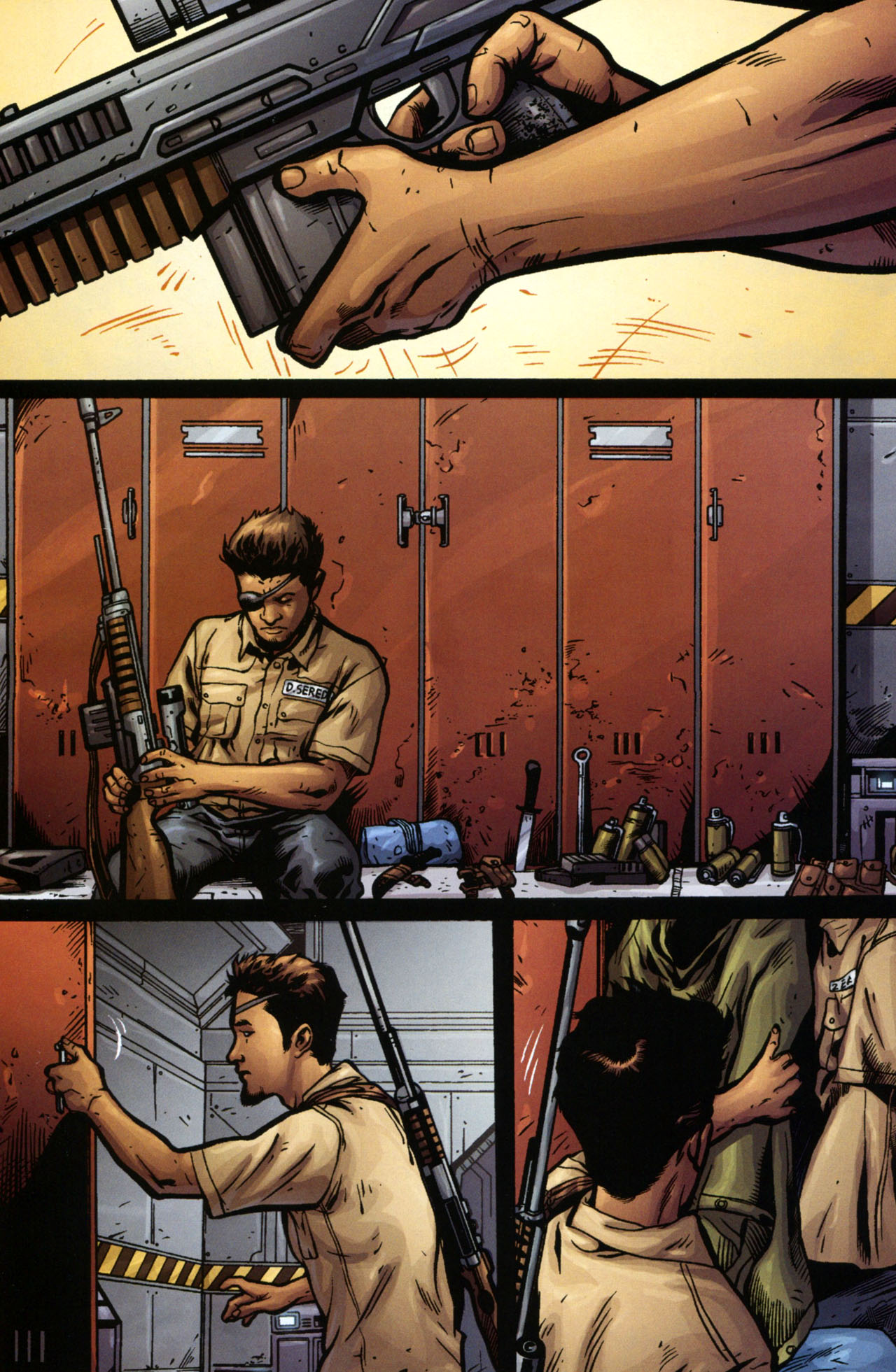 Read online Aliens (2009) comic -  Issue #2 - 9