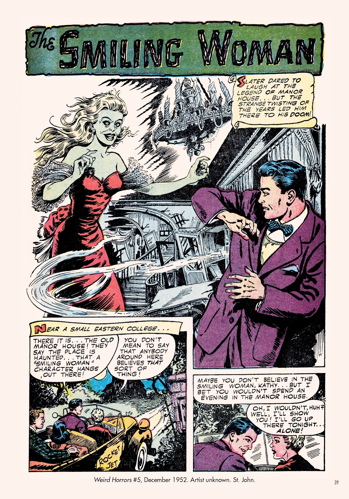 Classic Monsters of Pre-Code Horror Comics: Ghosts issue TPB - Page 40