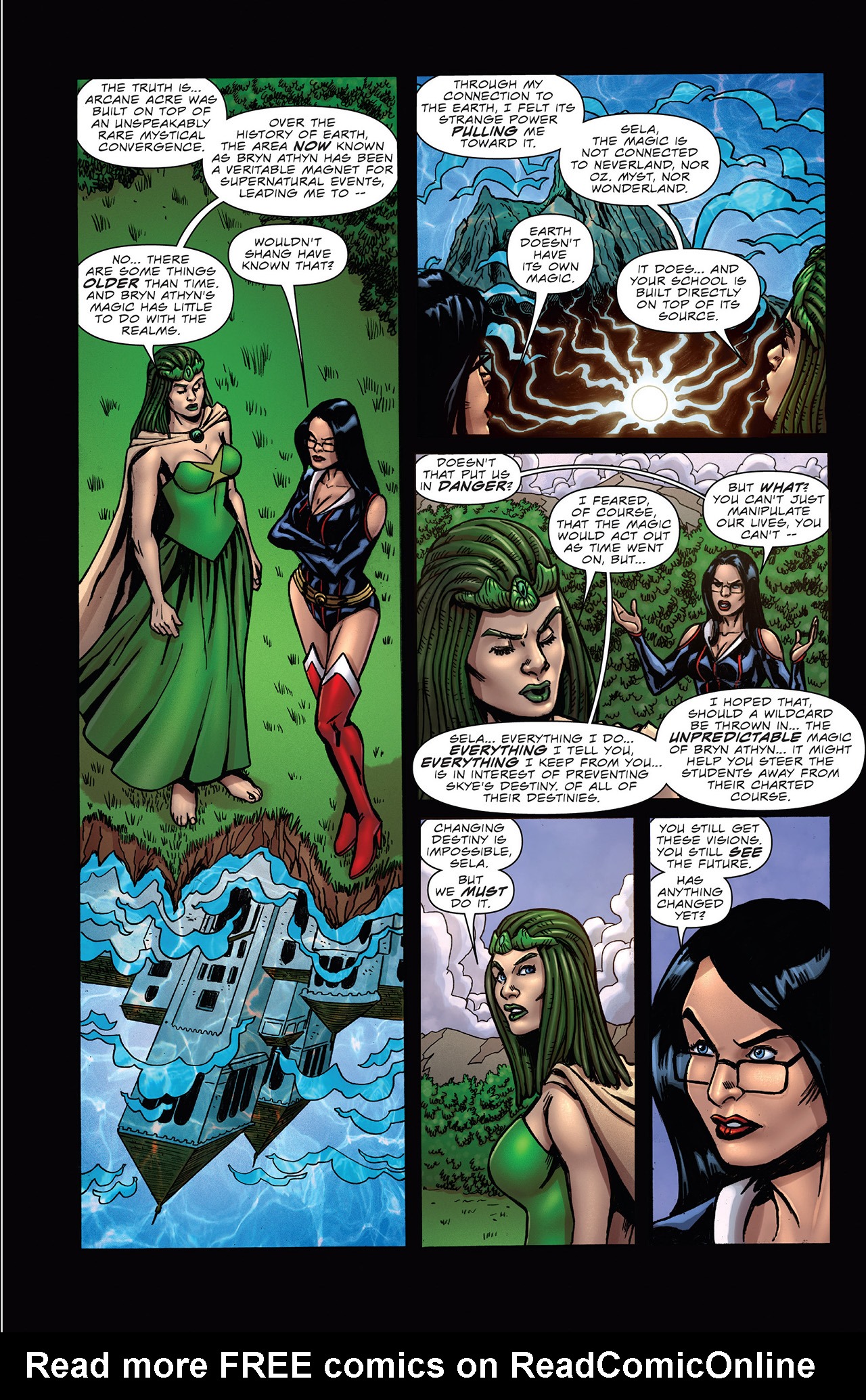 Read online Grimm Fairy Tales: Arcane Acre comic -  Issue # TPB 1 - 142