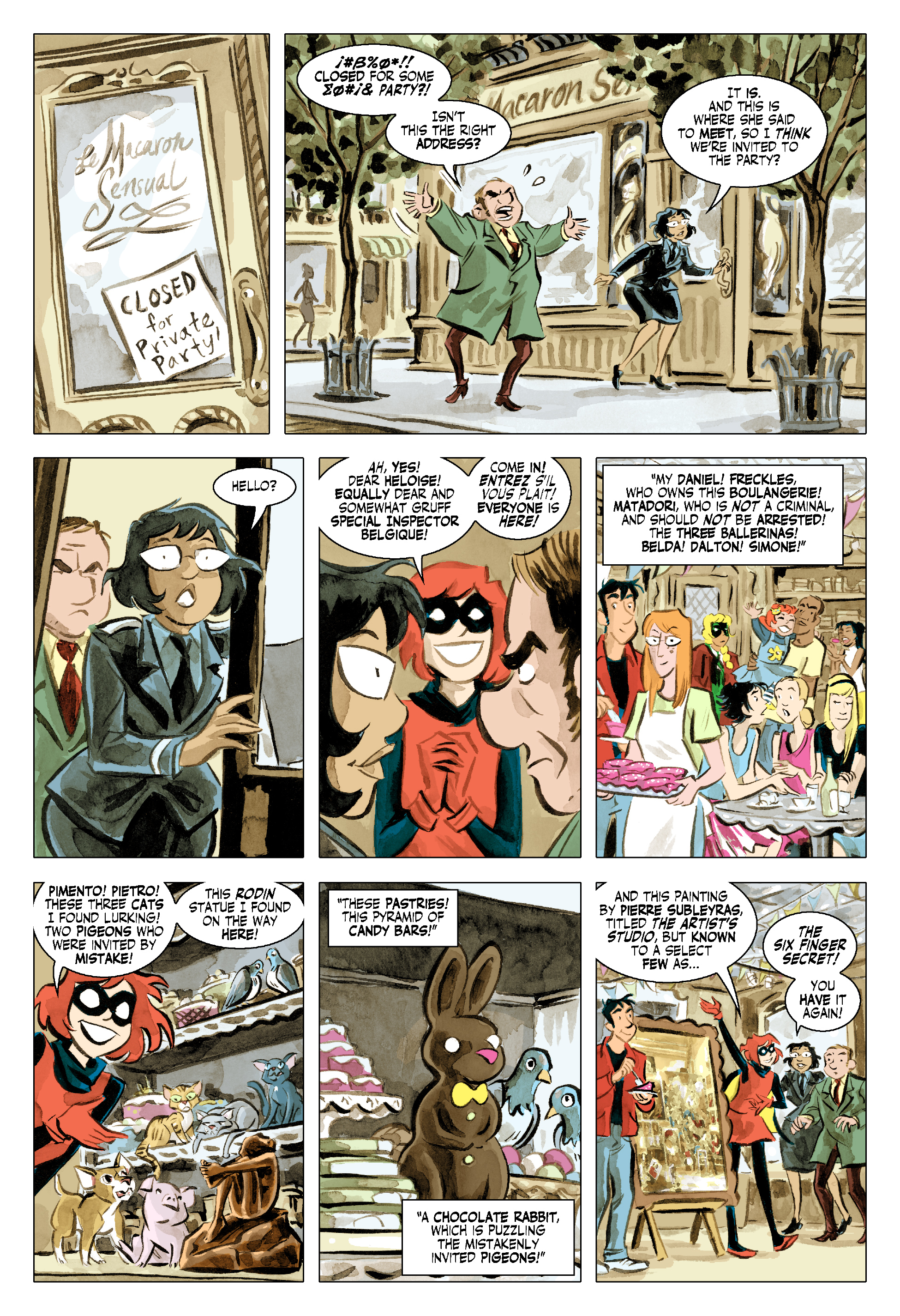 Read online Bandette (2012) comic -  Issue #18 - 9