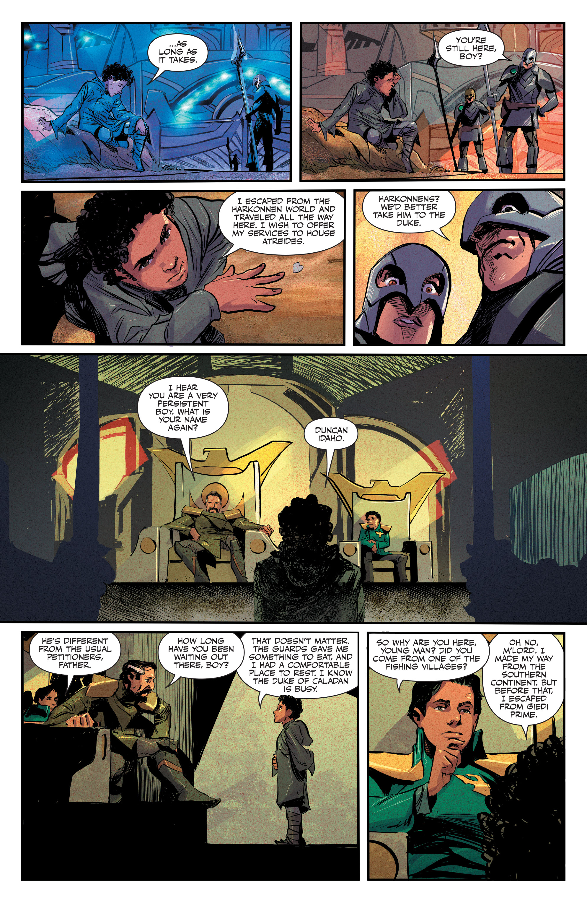 Read online Dune: House Atreides comic -  Issue #7 - 12