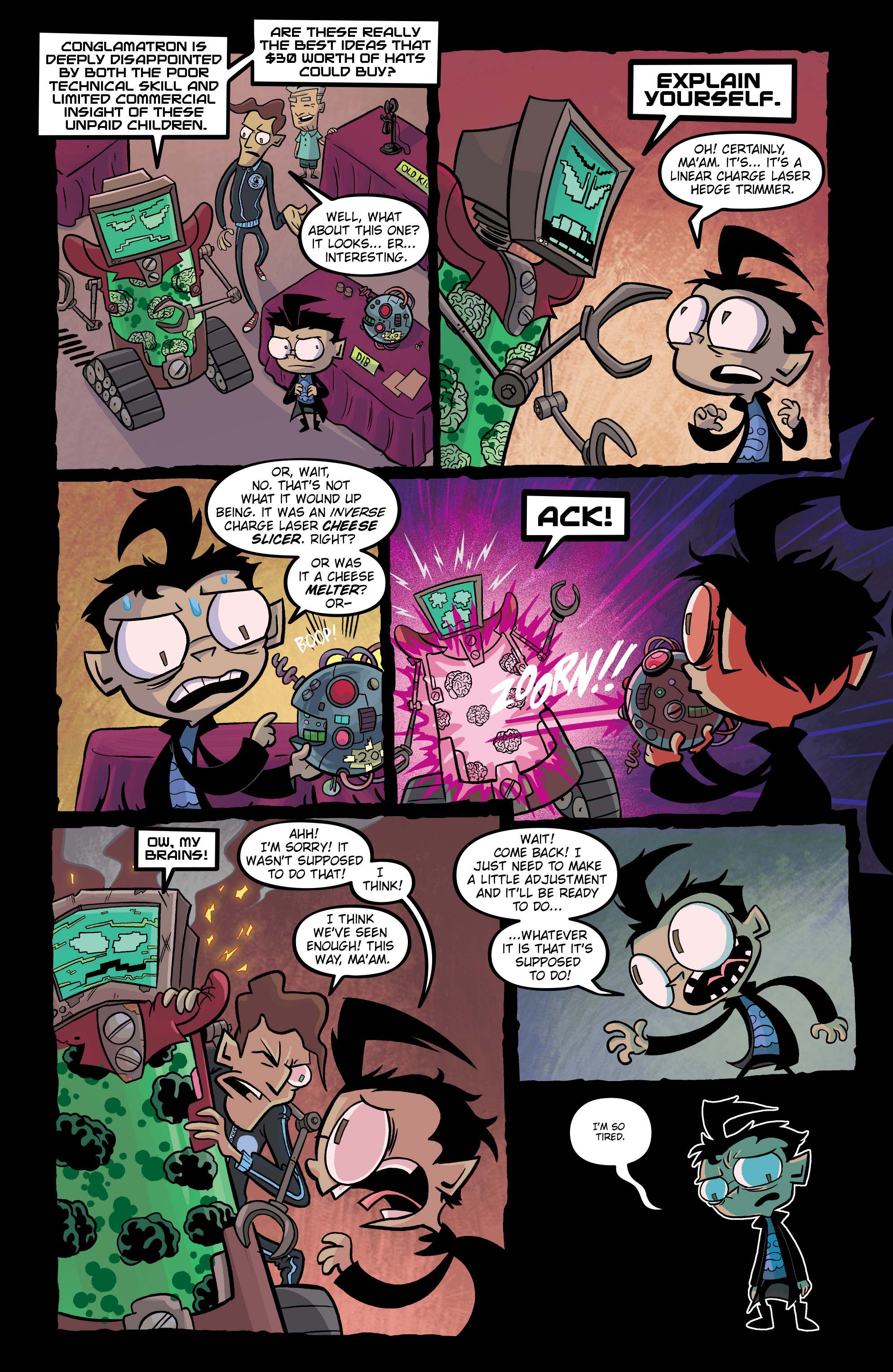 Read online Invader Zim comic -  Issue # _TPB 7 - 39