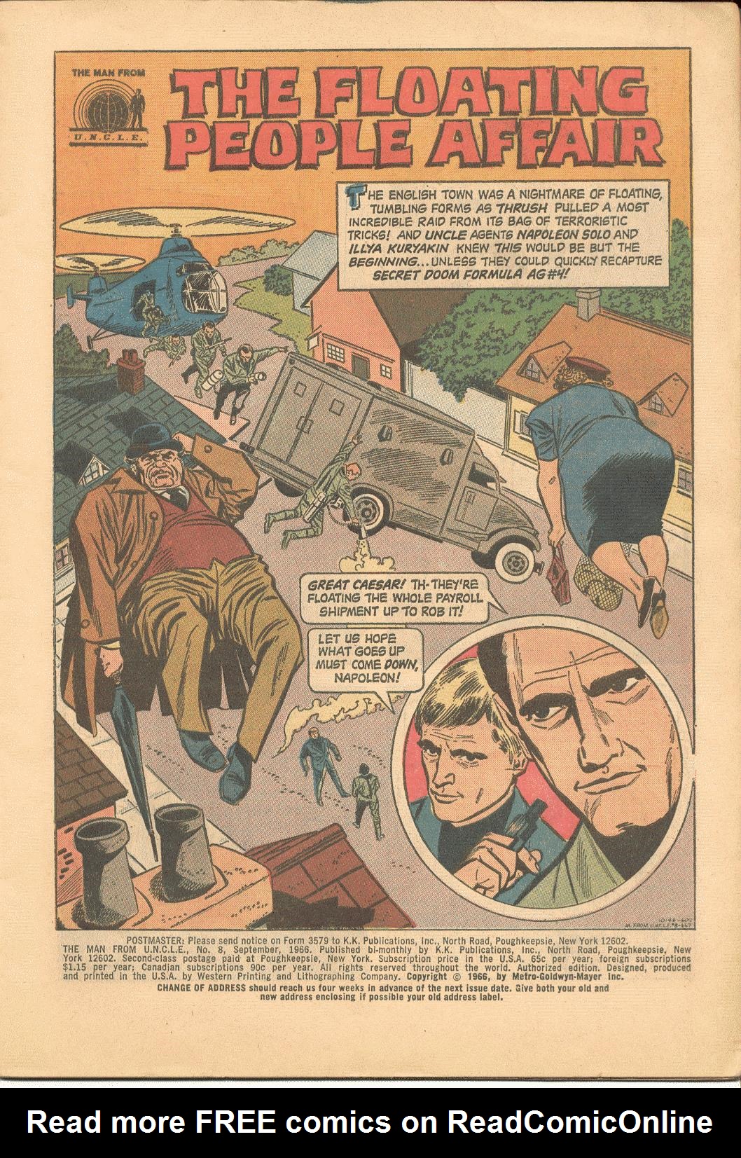 Read online The Man From U.N.C.L.E. comic -  Issue #8 - 3