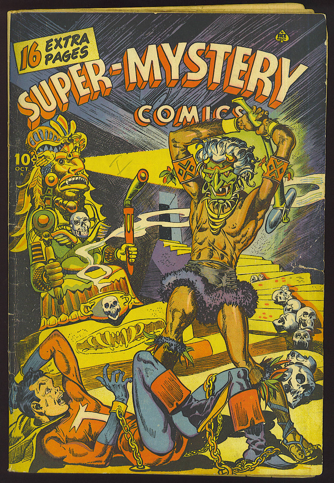 Read online Super-Mystery Comics comic -  Issue #32 - 1