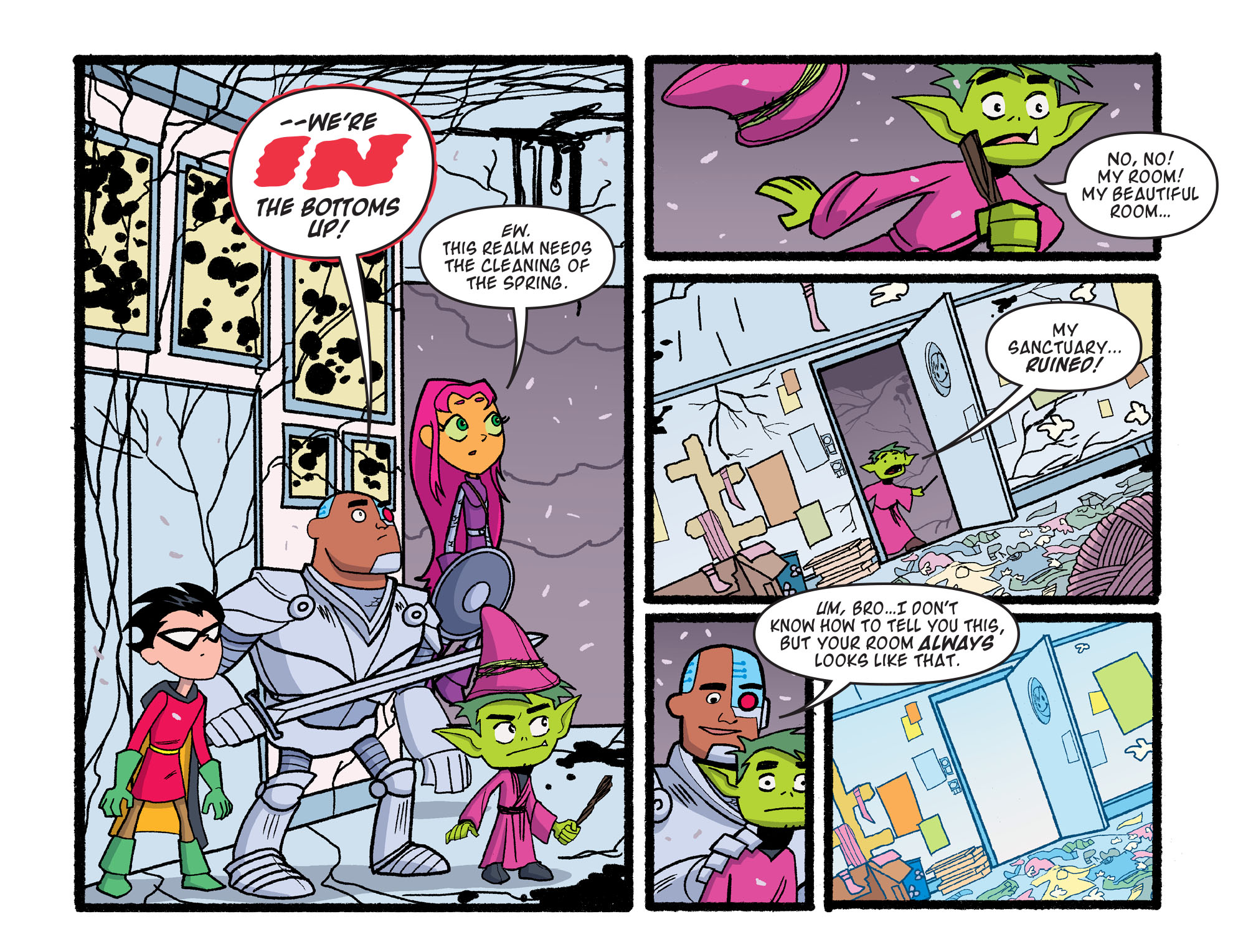 Read online Teen Titans Go! (2013) comic -  Issue #66 - 10