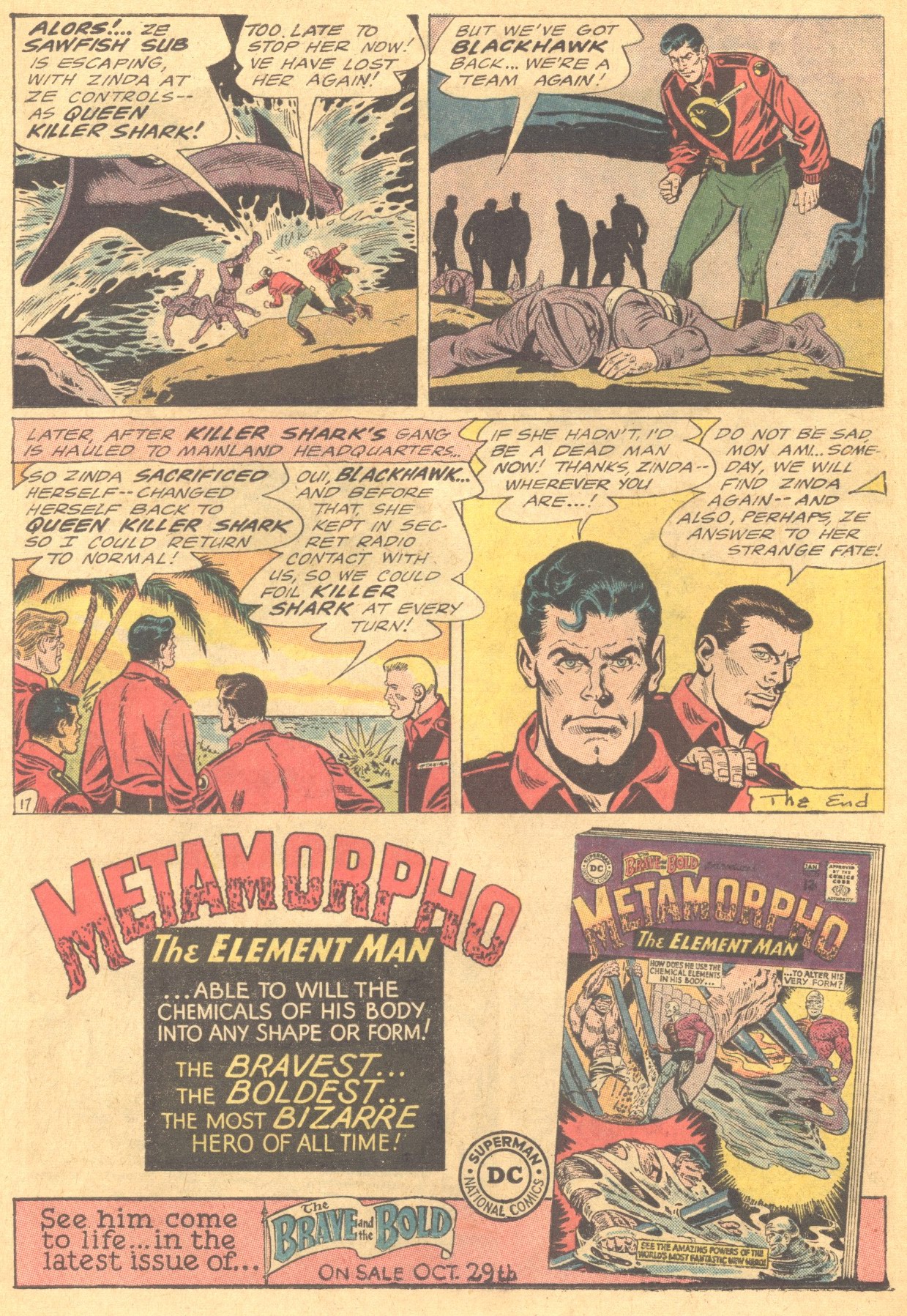 Read online Blackhawk (1957) comic -  Issue #204 - 22